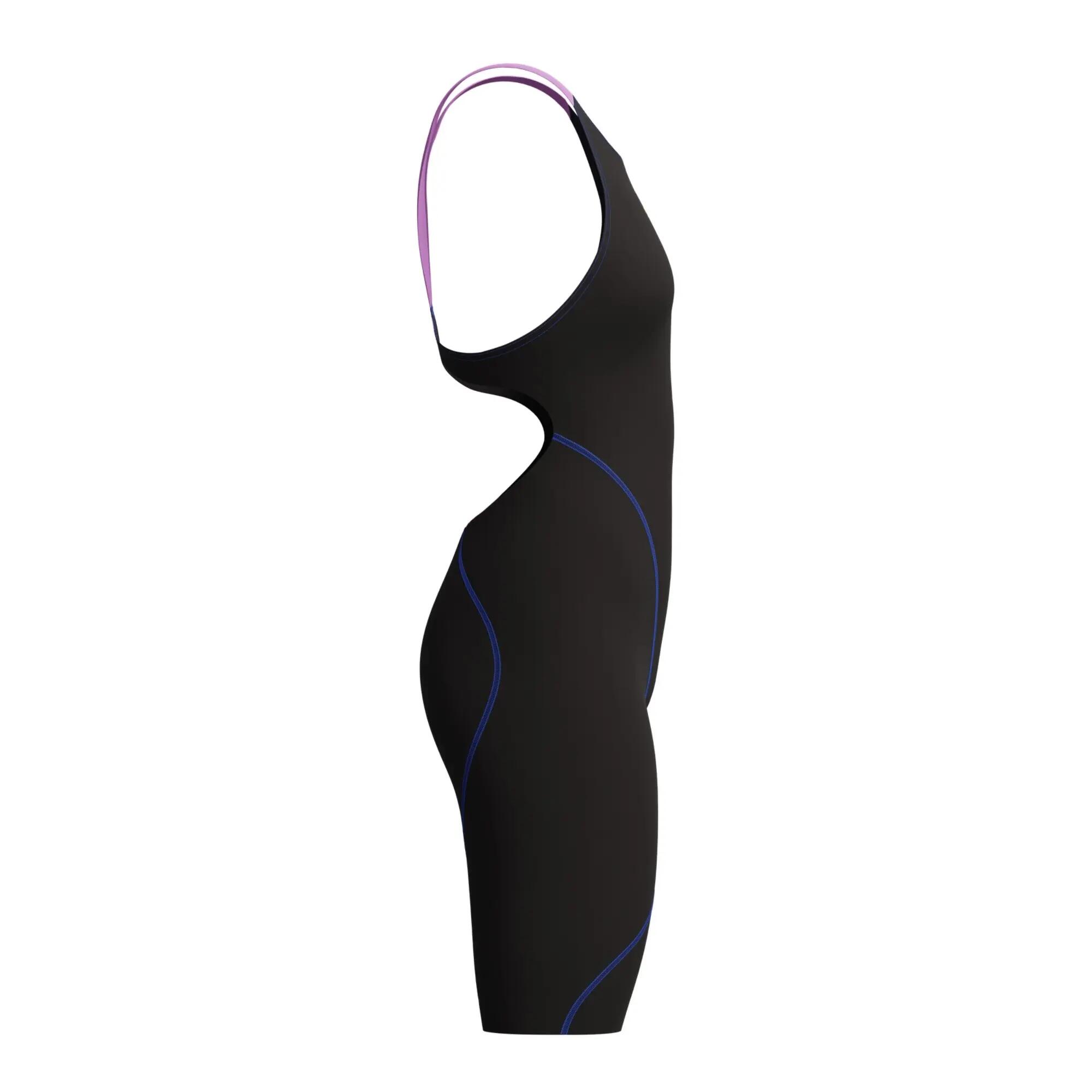 Speedo Donna Fastskin LZR Ignite Kneeskin - Nero/Rosa 3/6