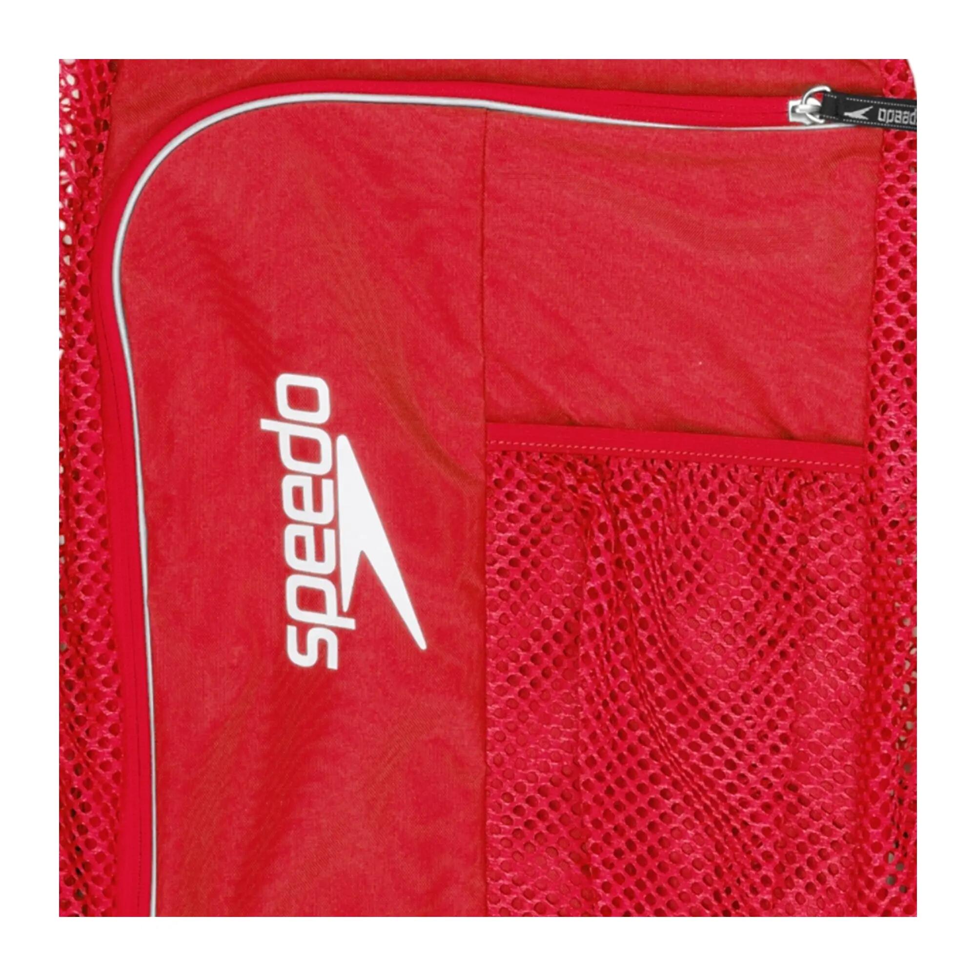 Sac De Natation Aéré Et Uni 35 Litres (Rouge) 3/3