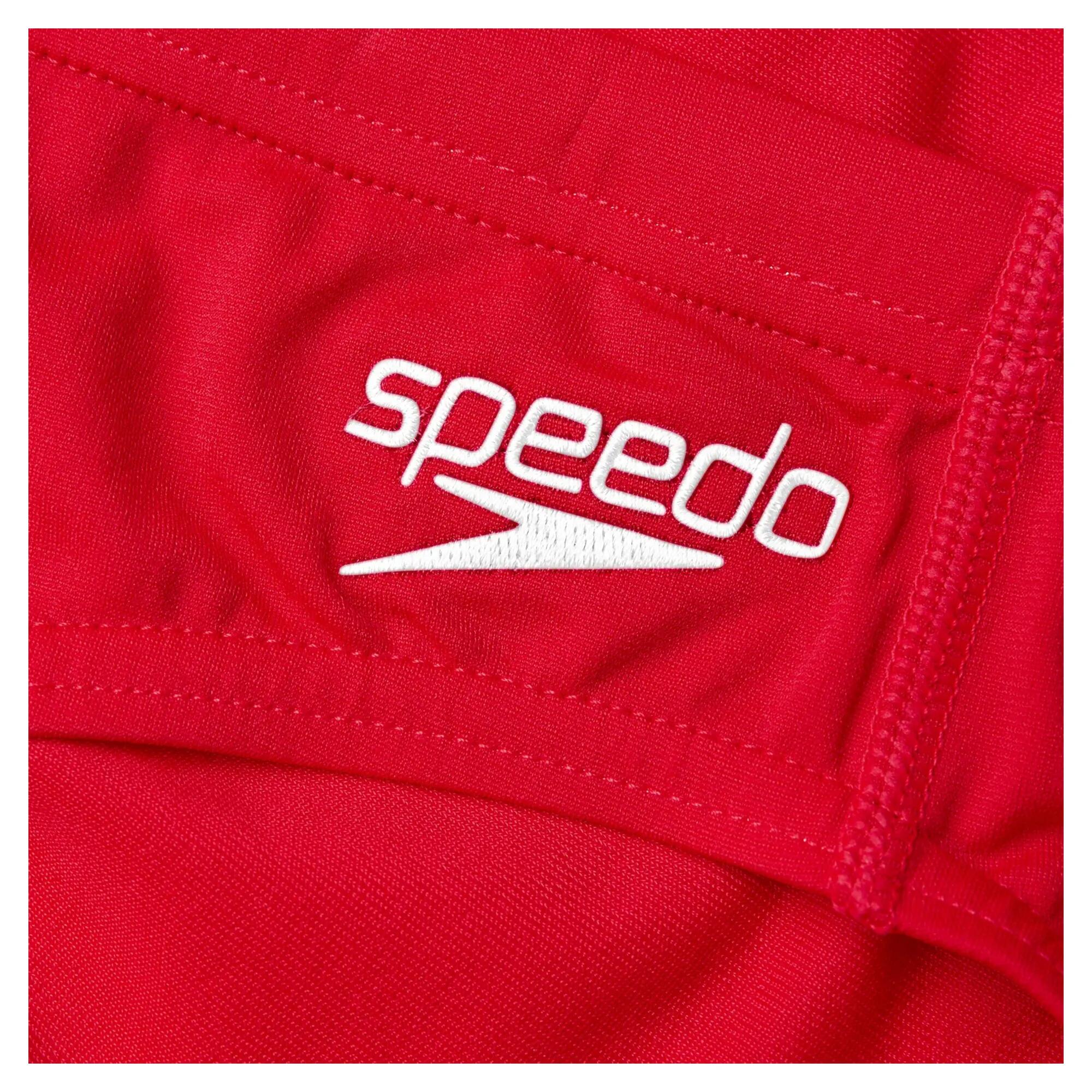 Slip De Bain Motif/style Logo Homme (Rouge) 3/6