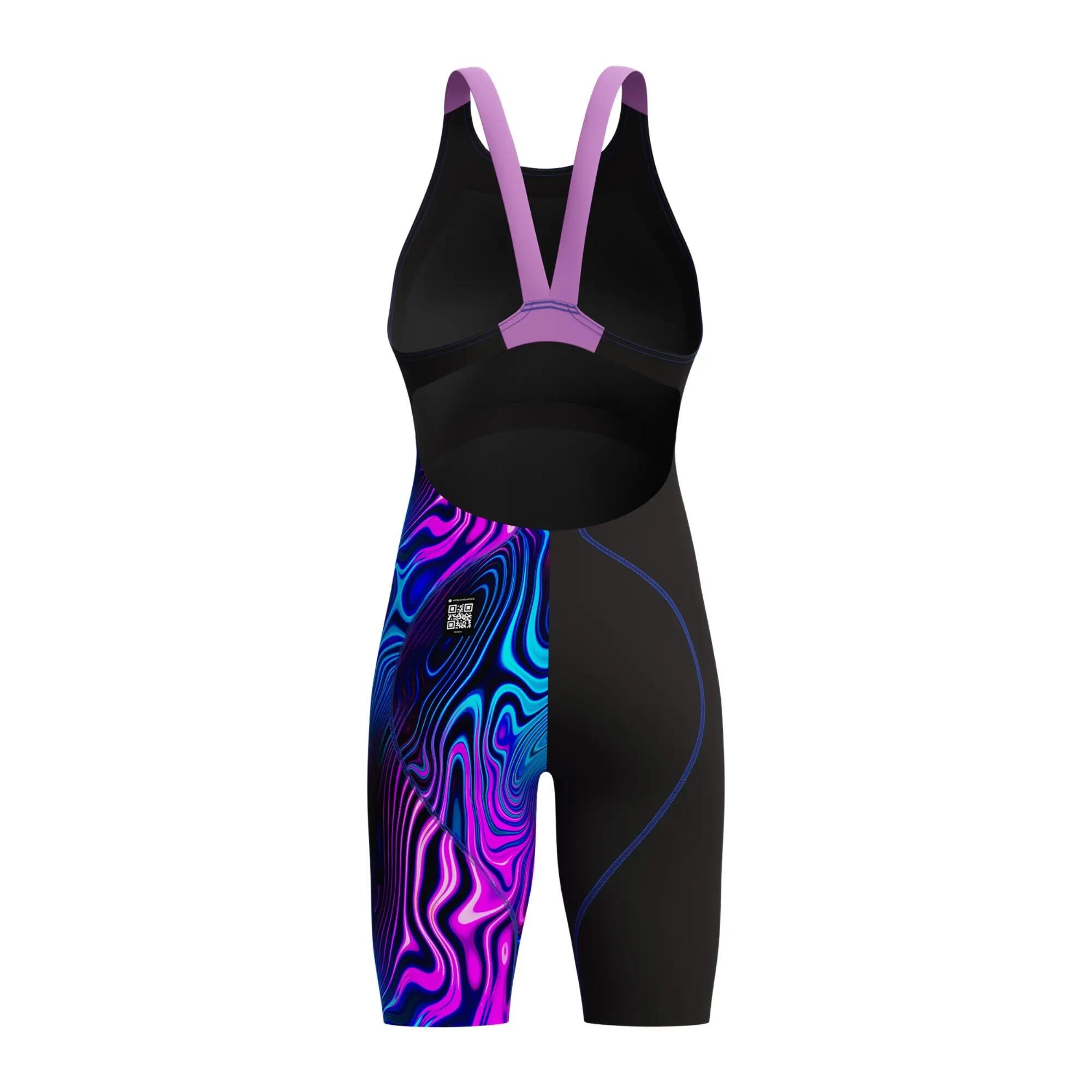 Speedo Women's Fastskin LZR Ignite Kneeskin - Black/Pink - 26 2/6