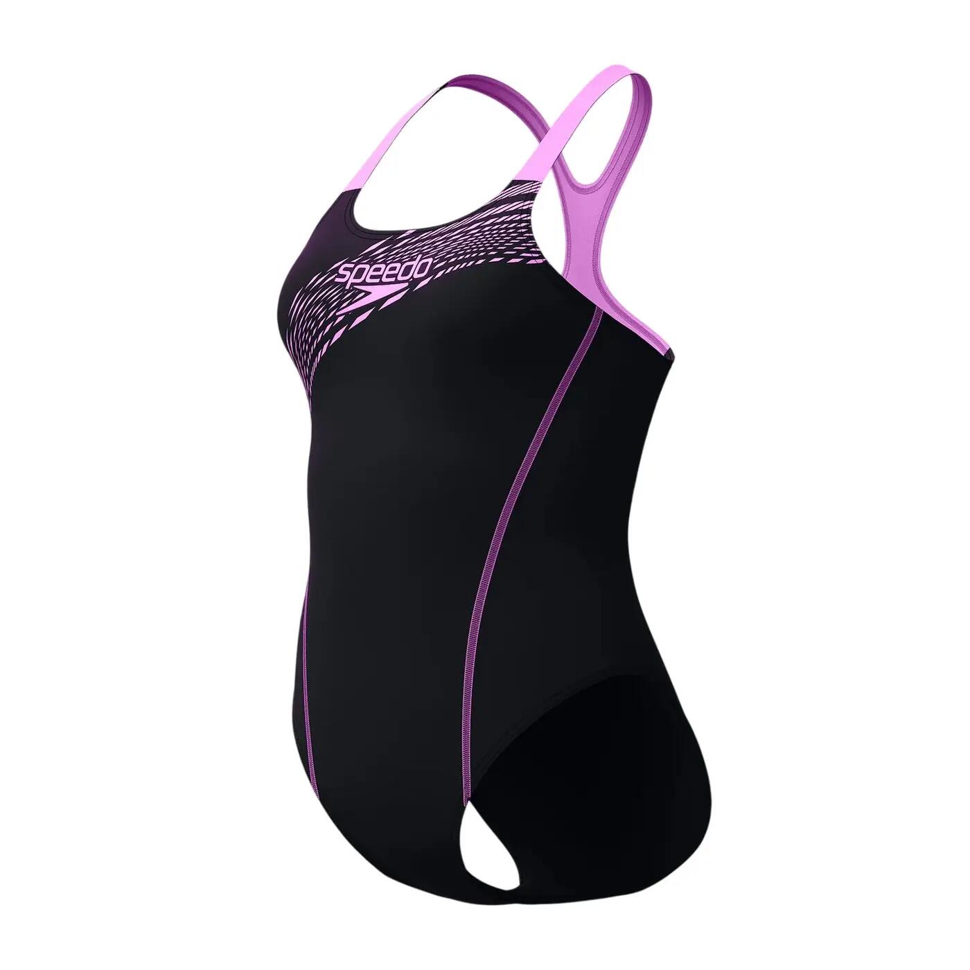 bañador para mujer Speedo Eco Medley Logo Medalist 6/7