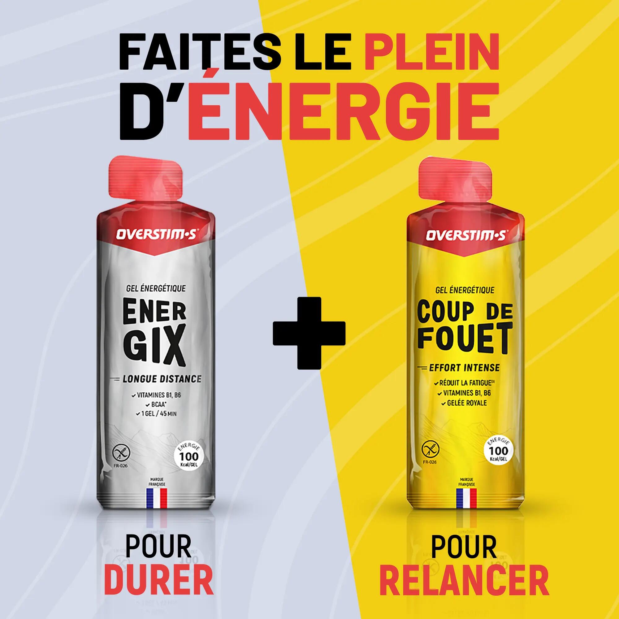 Gel énergie instantanée Coup de Fouet - Citron - 10X34G 6/11