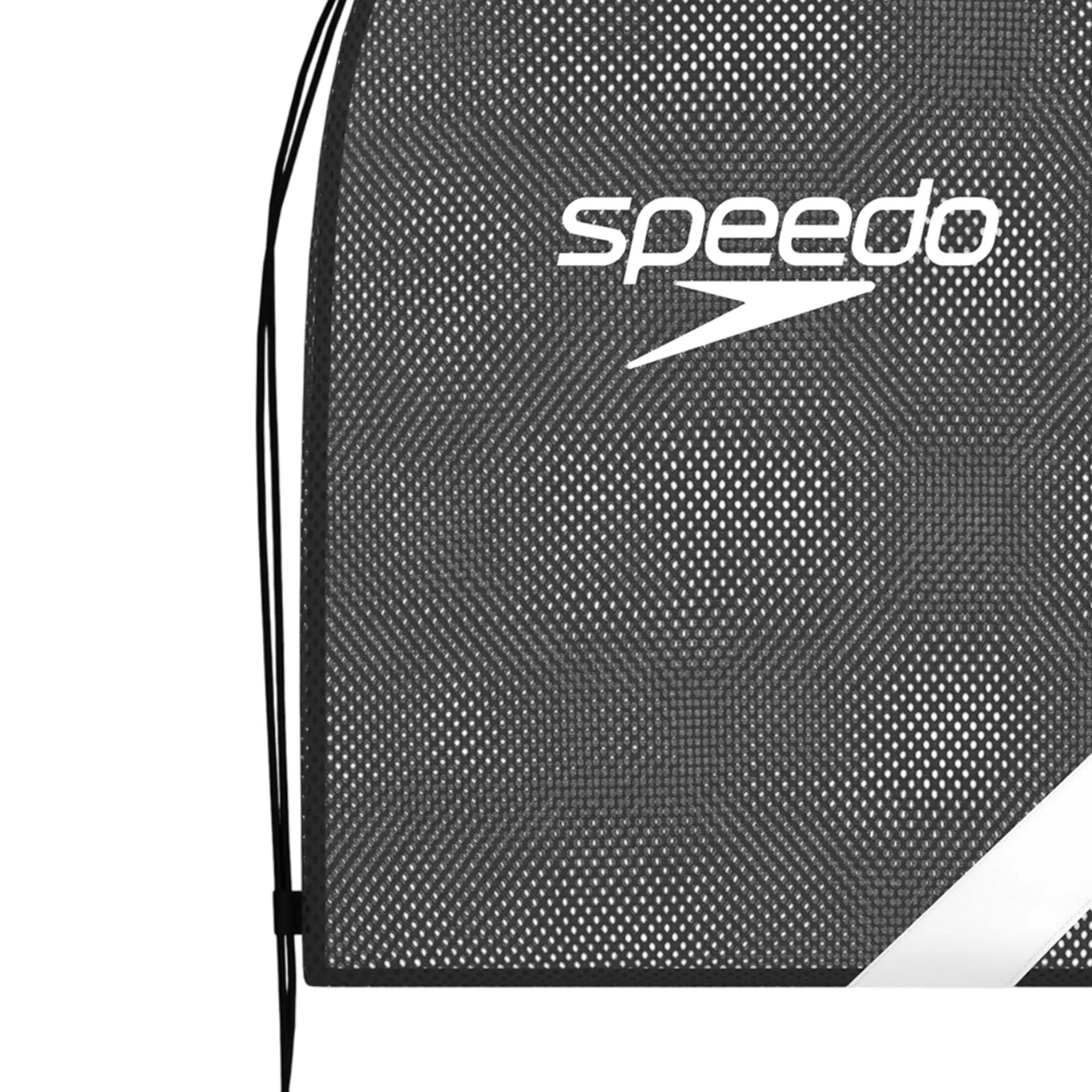 Bolsa XL Speedo Team de malla de red negra 3/3