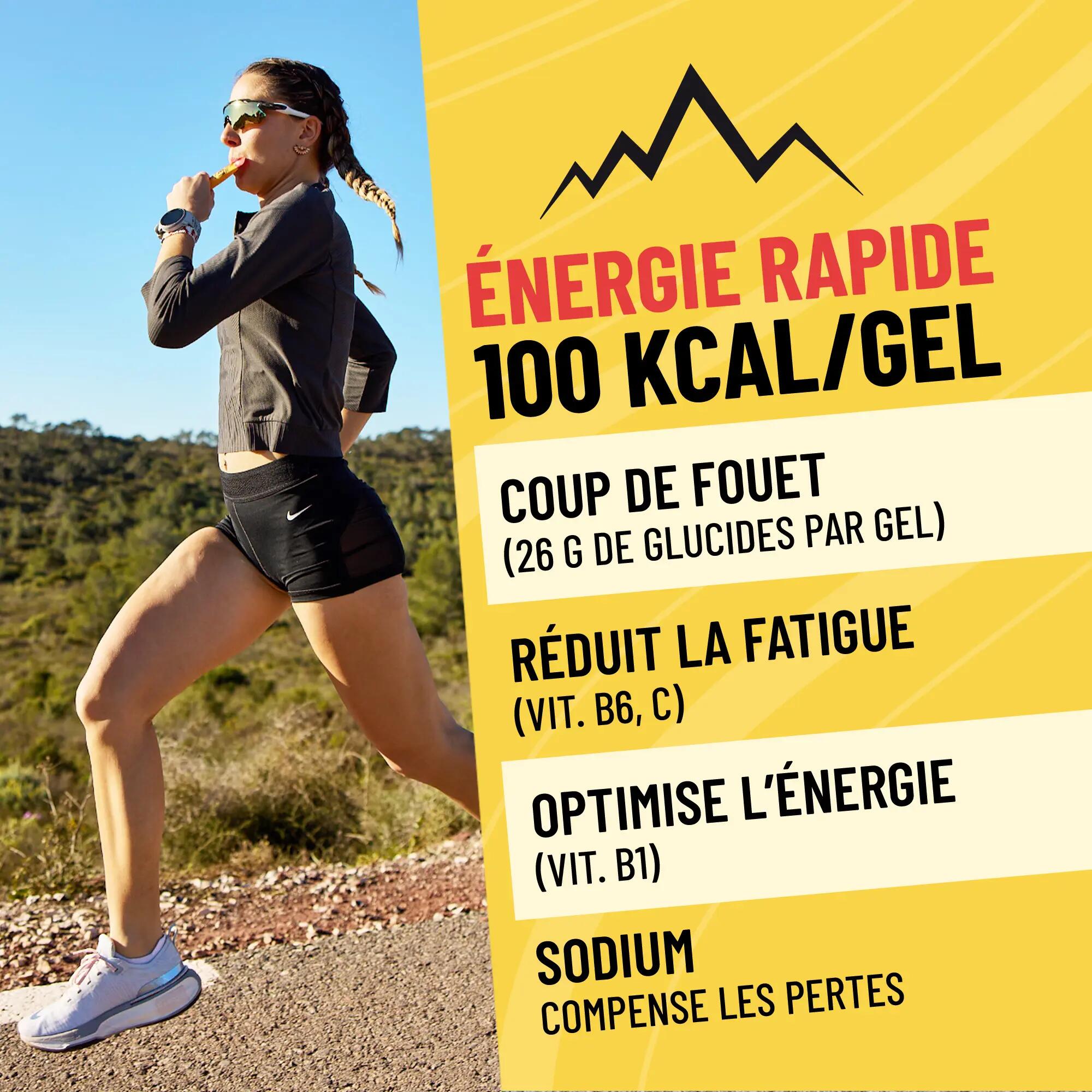 Gel énergie instantanée Coup de Fouet - Citron - 10X34G 2/11
