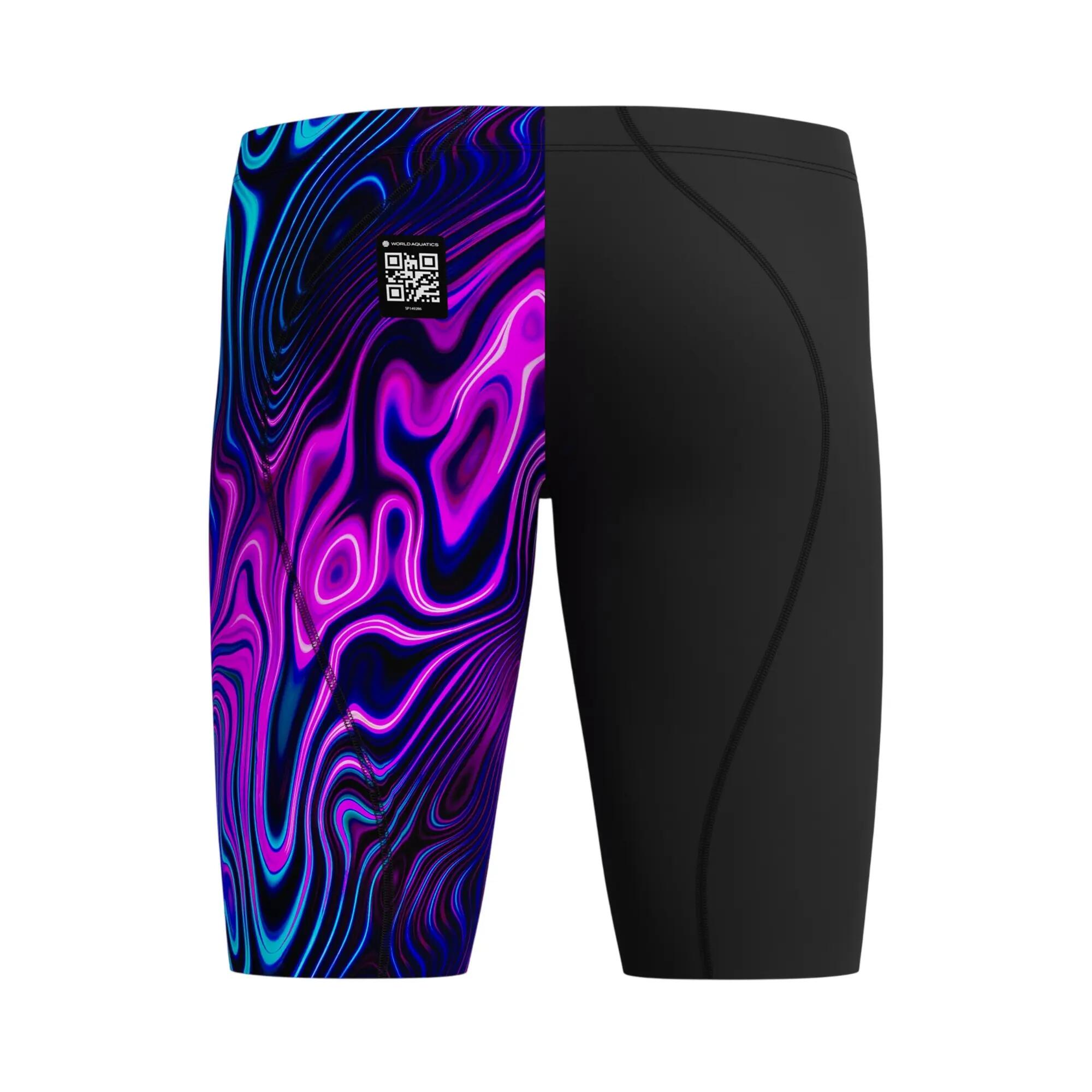 Speedo Fastskin LZR Ignite Jammer - Black / Purple - 26 2/4
