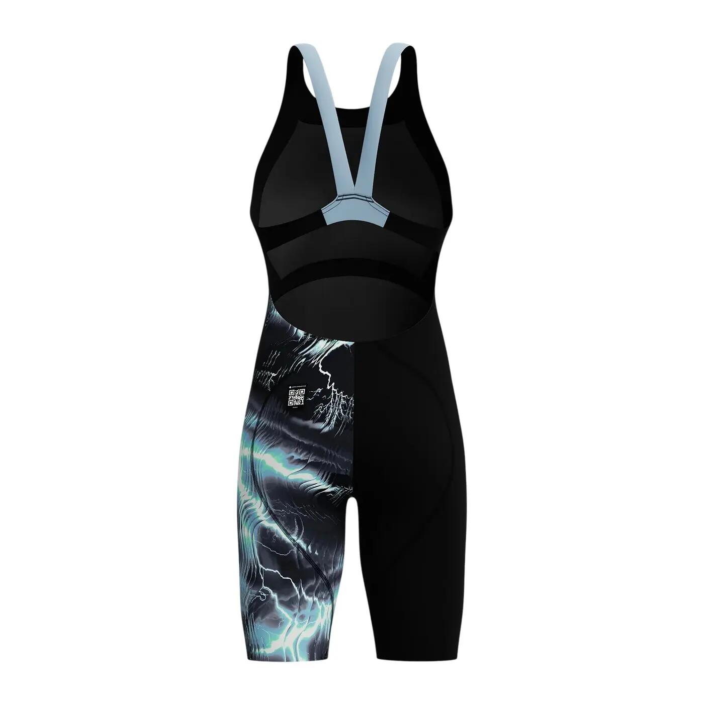 Speedo Fastskin LZR Ignite Kneeskin - Nero / Multicolore 3/7