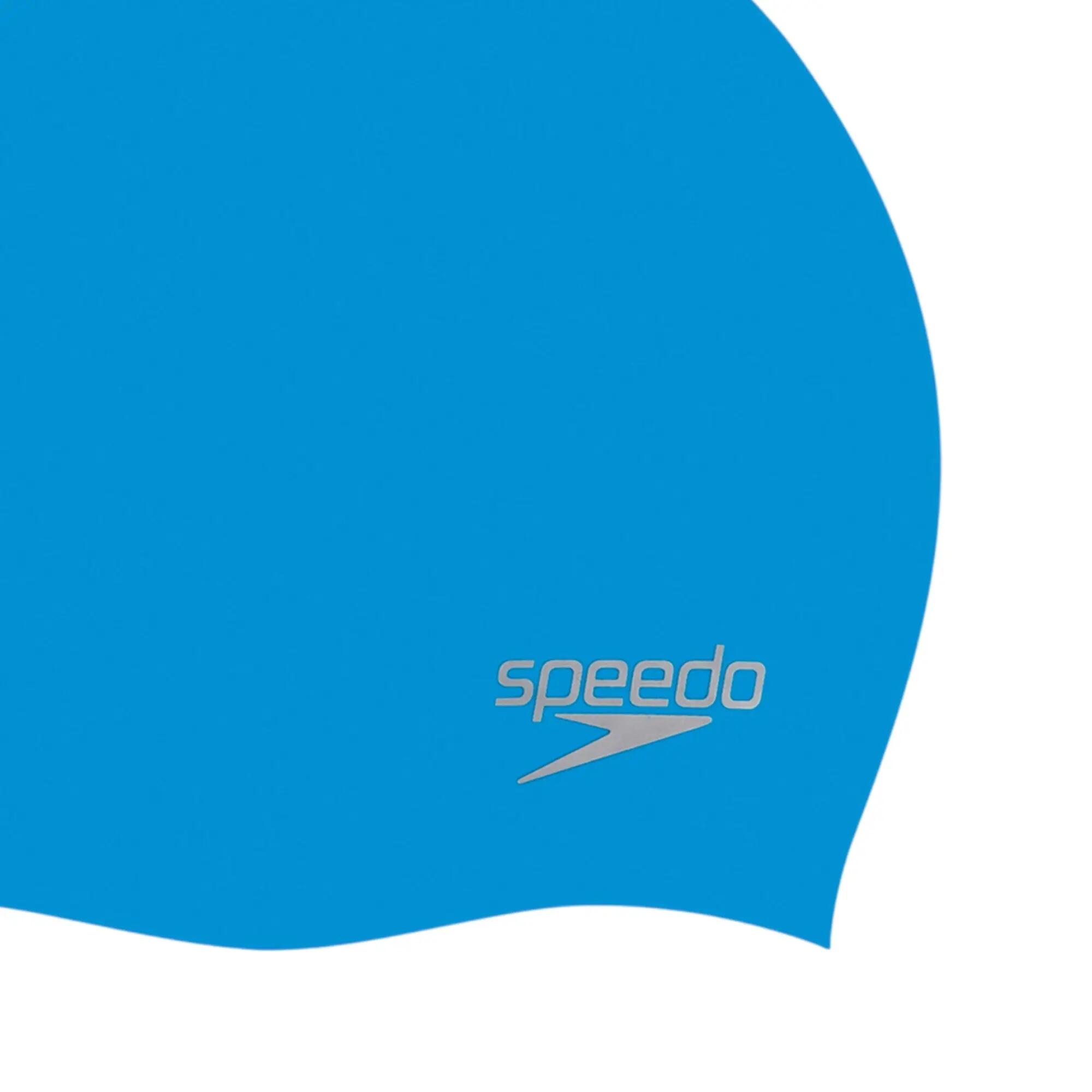 Bonnet De Bain Motif/style Logo Adulte (Bleu Clair) 3/3