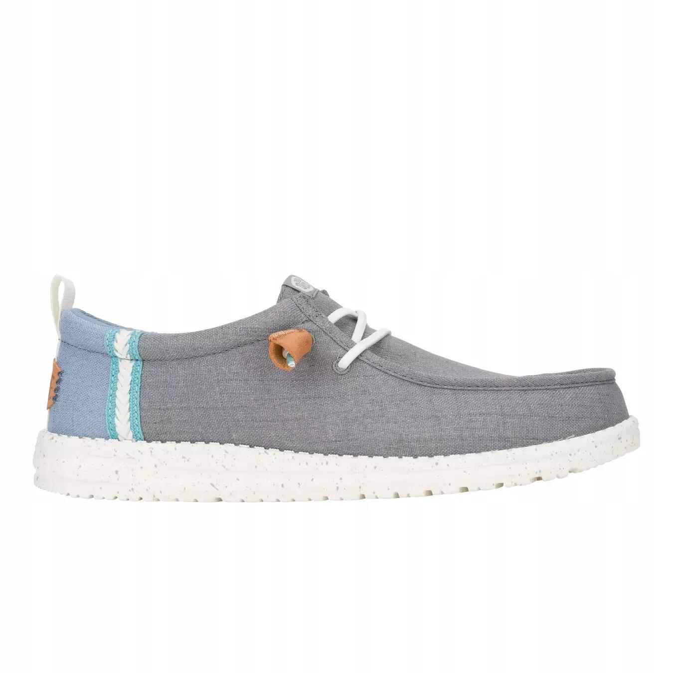 HeyDude Męskie Mokasyny Wally Summer Linen 6/6