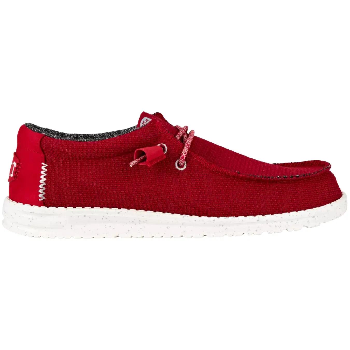 Cipő Hey Dude Modell Wally Sport Mesh Szín Piros 6/6