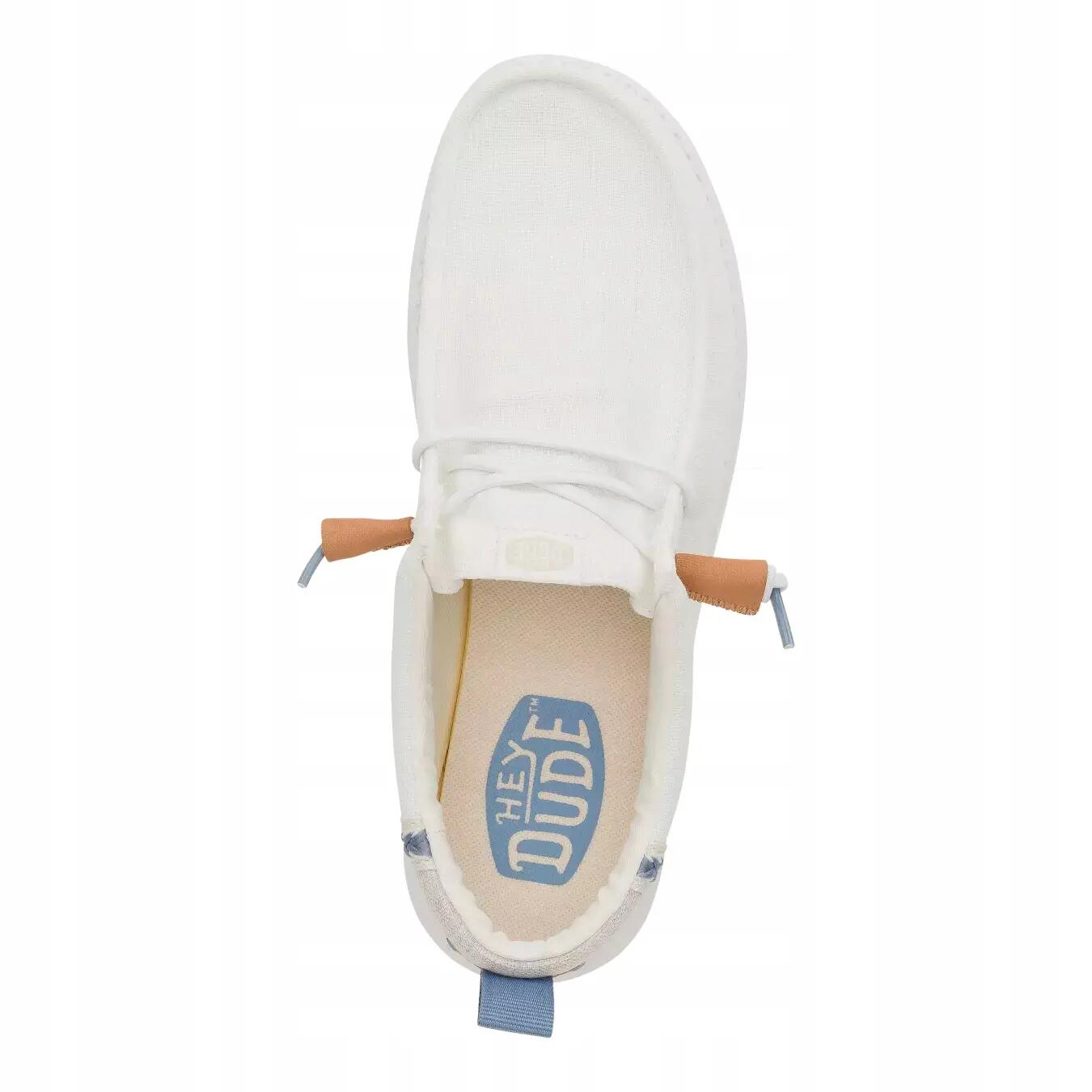 HeyDude Męskie Mokasyny Wally Summer Linen 5/6