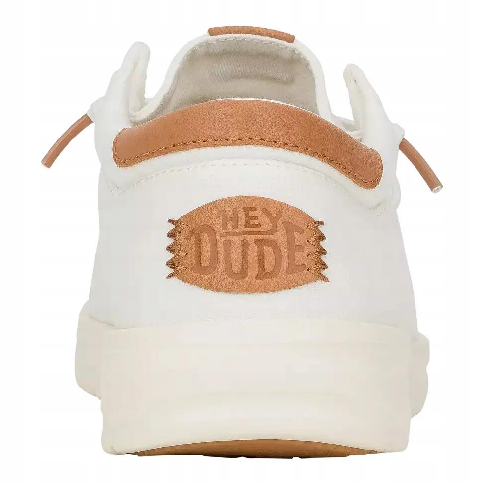 Buty HEY DUDE PAUL CANVAS Biały 6/6