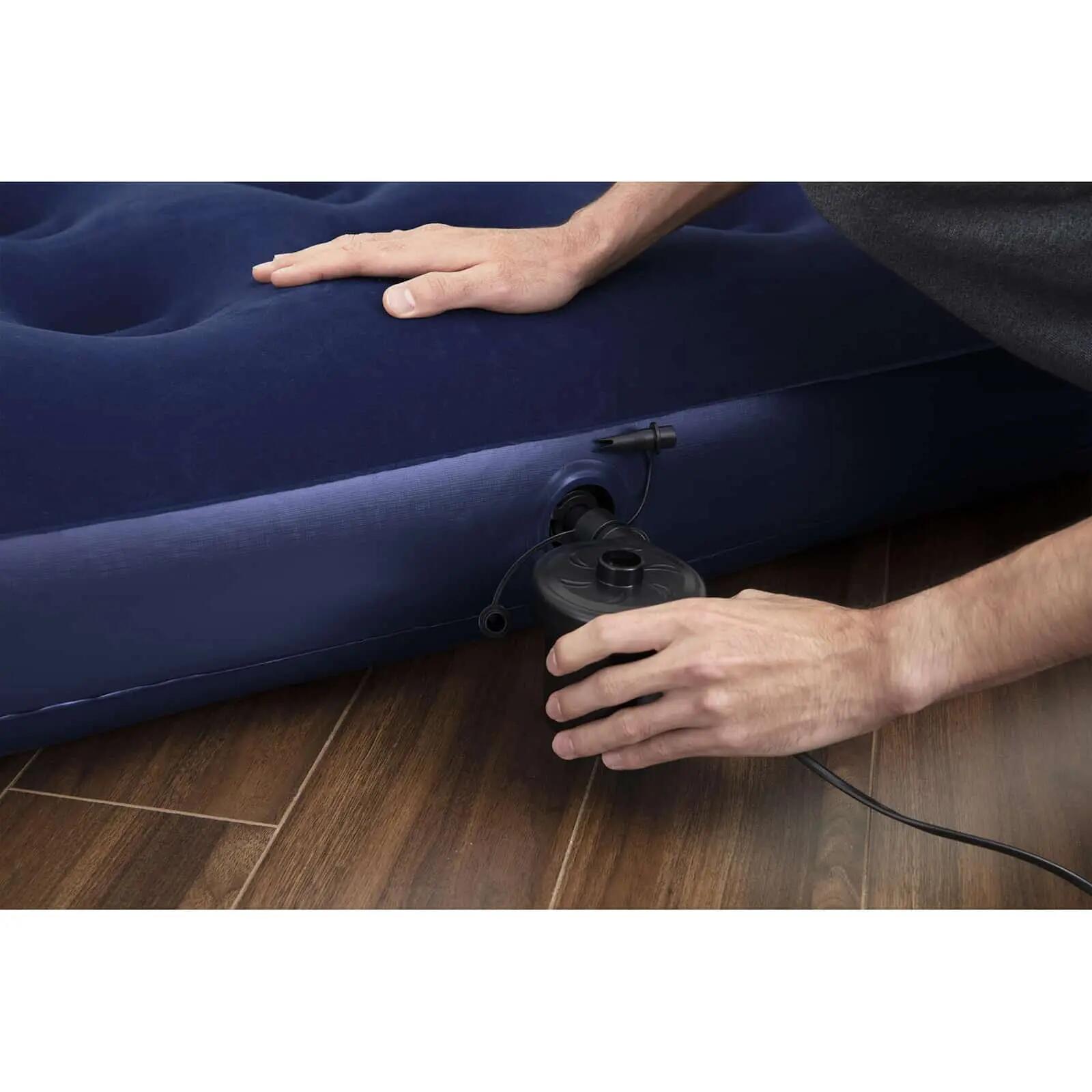Colchón Hinchable Doble Bestway 191x137x22 cm con Inflador Eléctrico 3/5