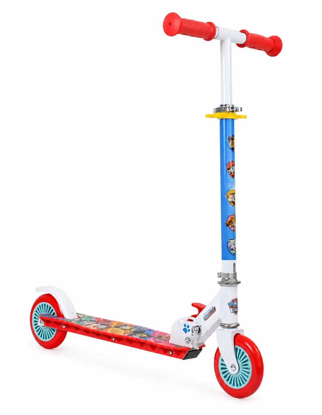 Patinete 2 Ruedas Paw Patrol 3 Posiciones Regulables, Plegable 2/3