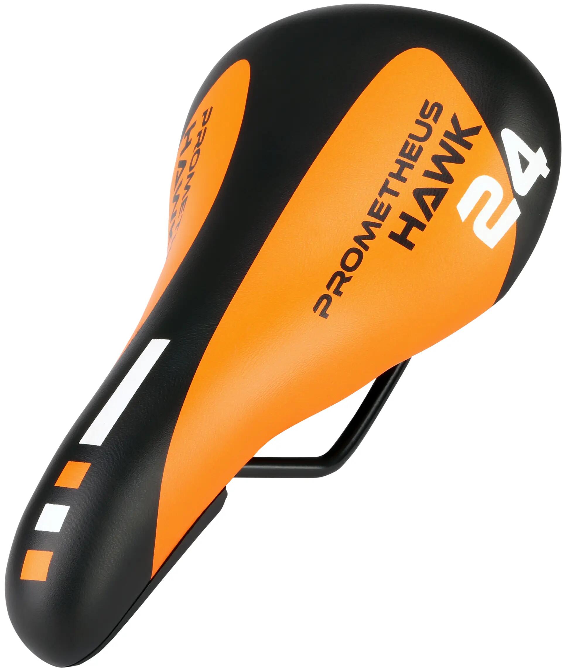 Selle vélo enfant 24 pouces 240x140 mm mousse PU structure acier Orange 4/7