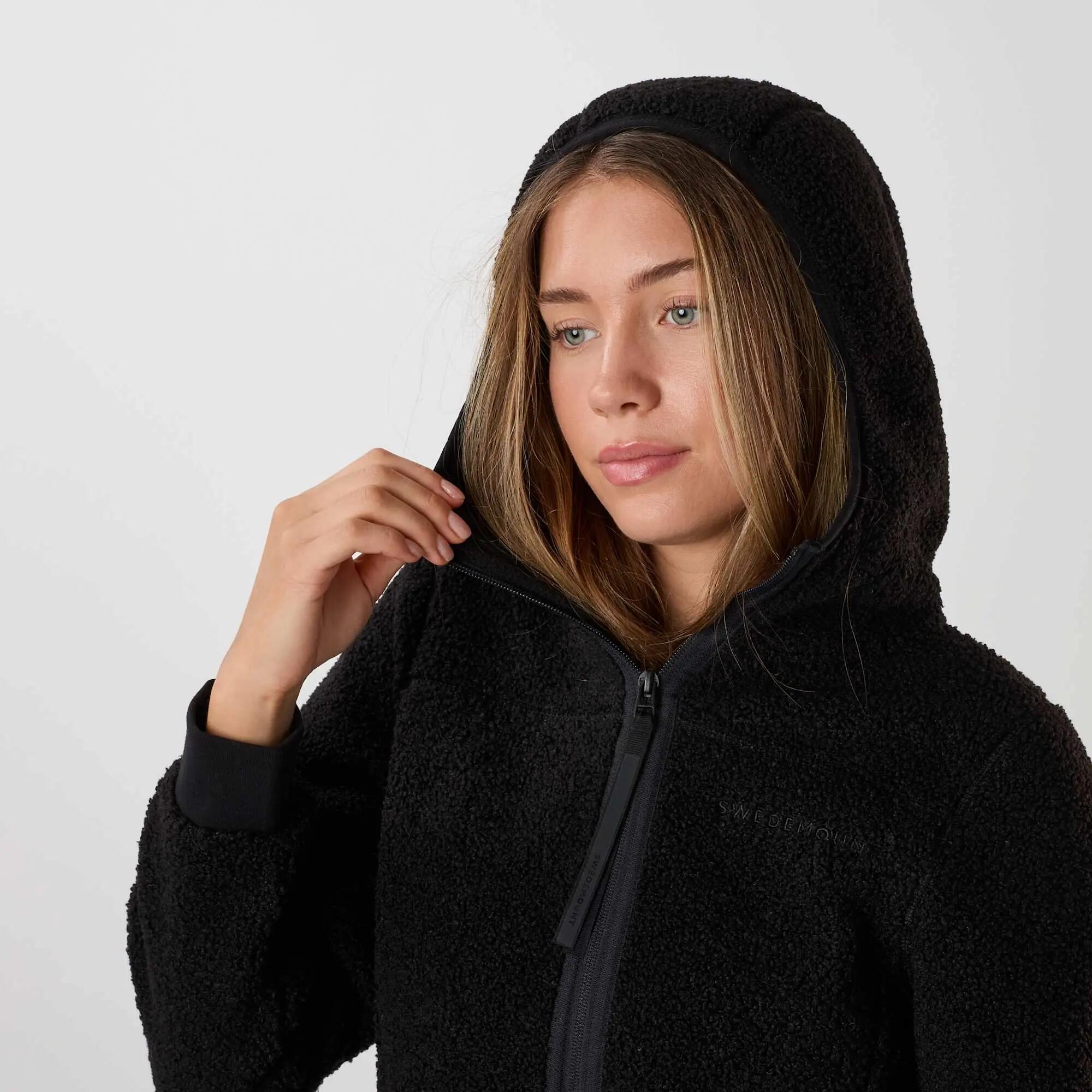 Bluza Polarowa Wędrówki Kobieta Lofoten Szybkoschnący 5/8