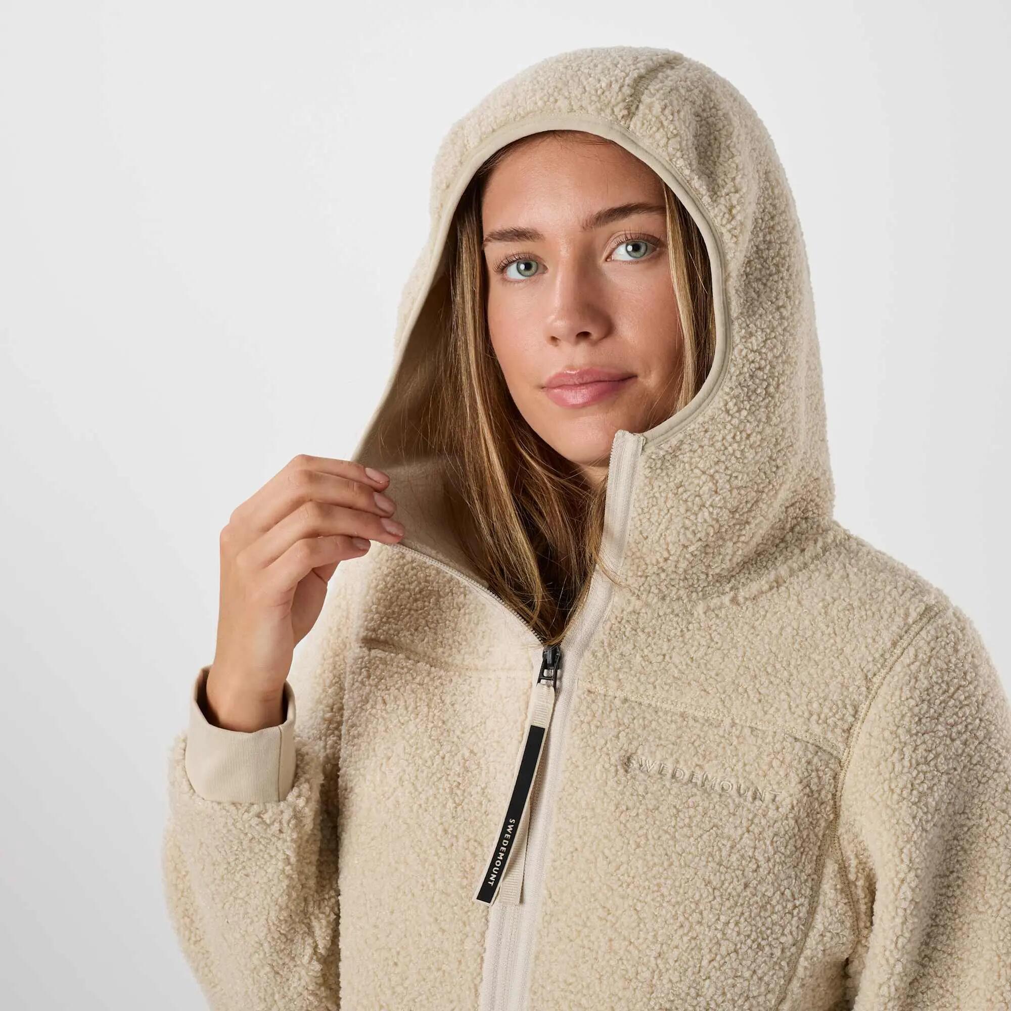 Chaqueta De Forro Polar Senderismo Mujer Transpirable Lofoten 5/8