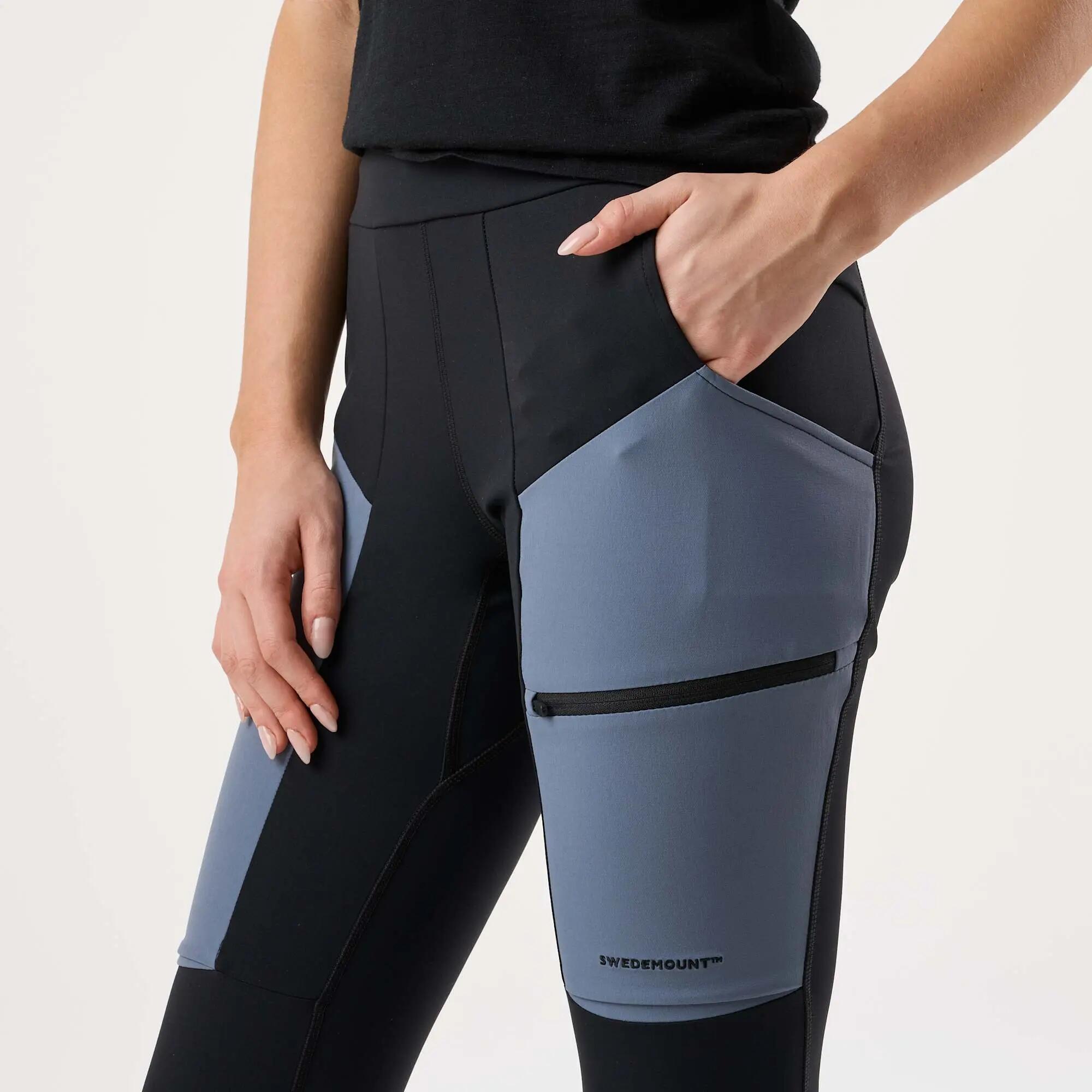 Pantalon randonnée femme déperlant respirant Trondheim Trekking Tights 5/9