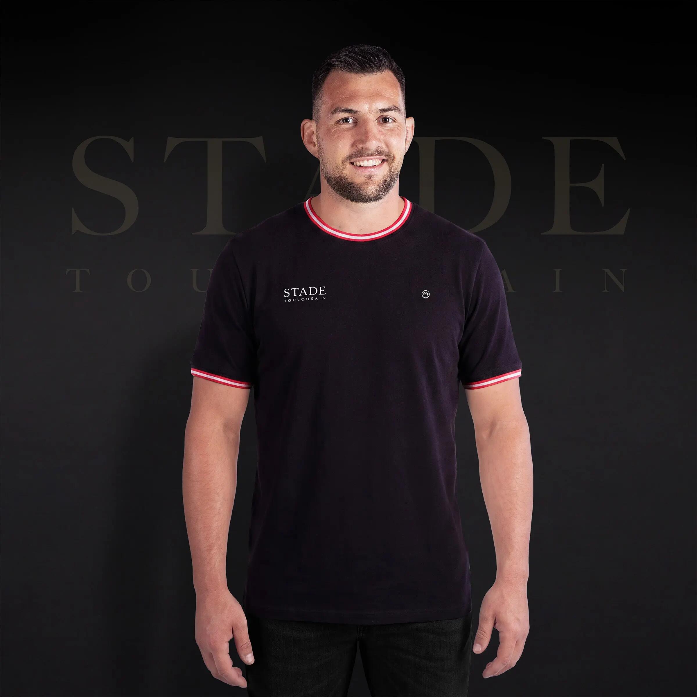 T-shirt de manga curta em algodão Stade Toulousain 6/6