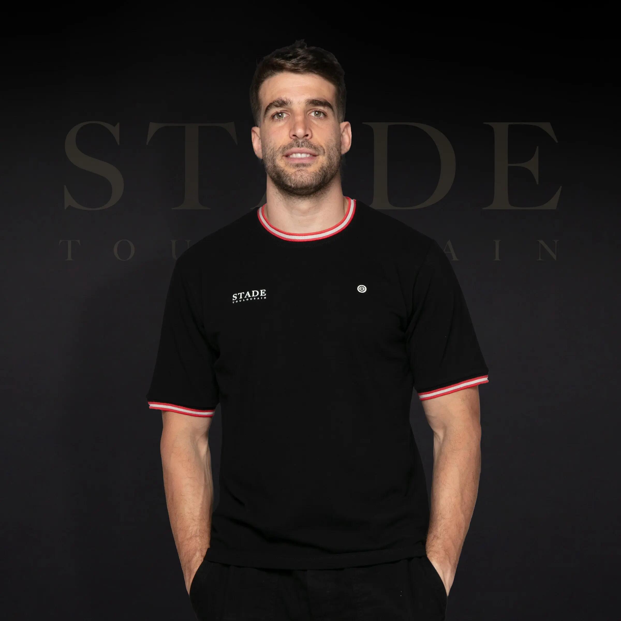 T-shirt de manga curta em algodão Stade Toulousain 2/6
