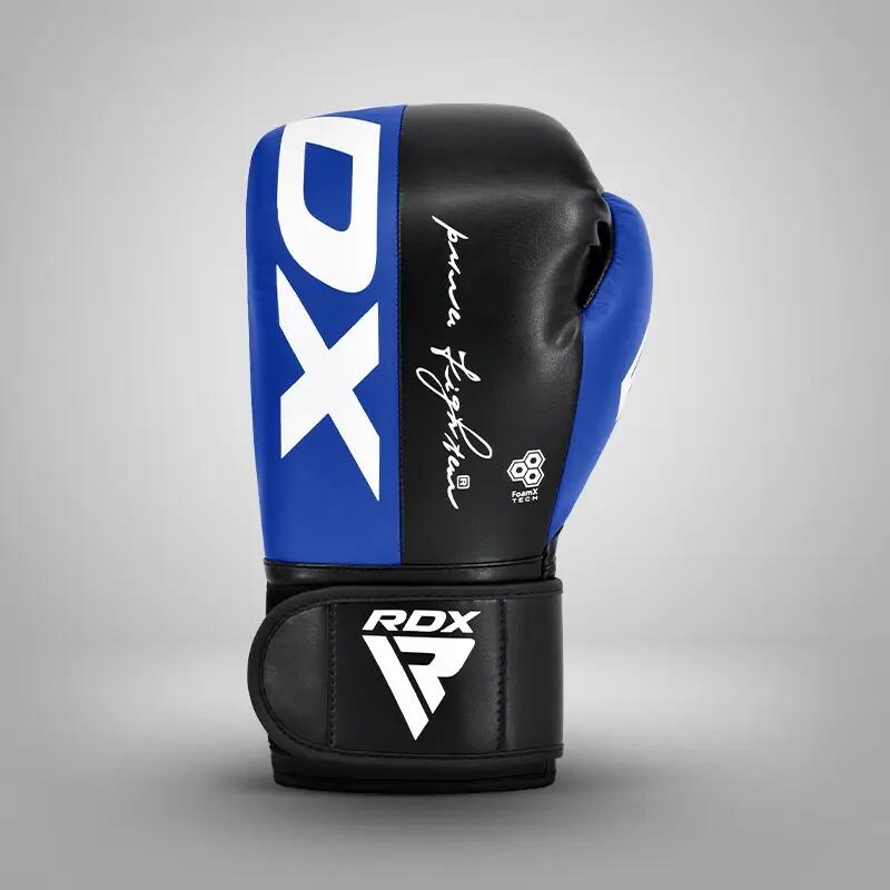 Boxhandschuhe Rex F4 – Blau/Schwarz – 10oz 4/5