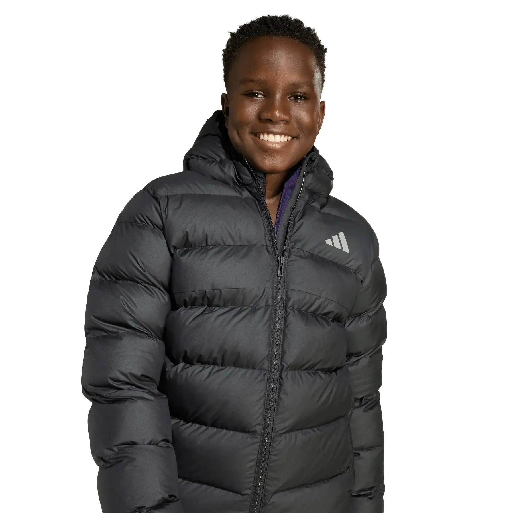 Gyerek szintetikus kabát adidas 7/12