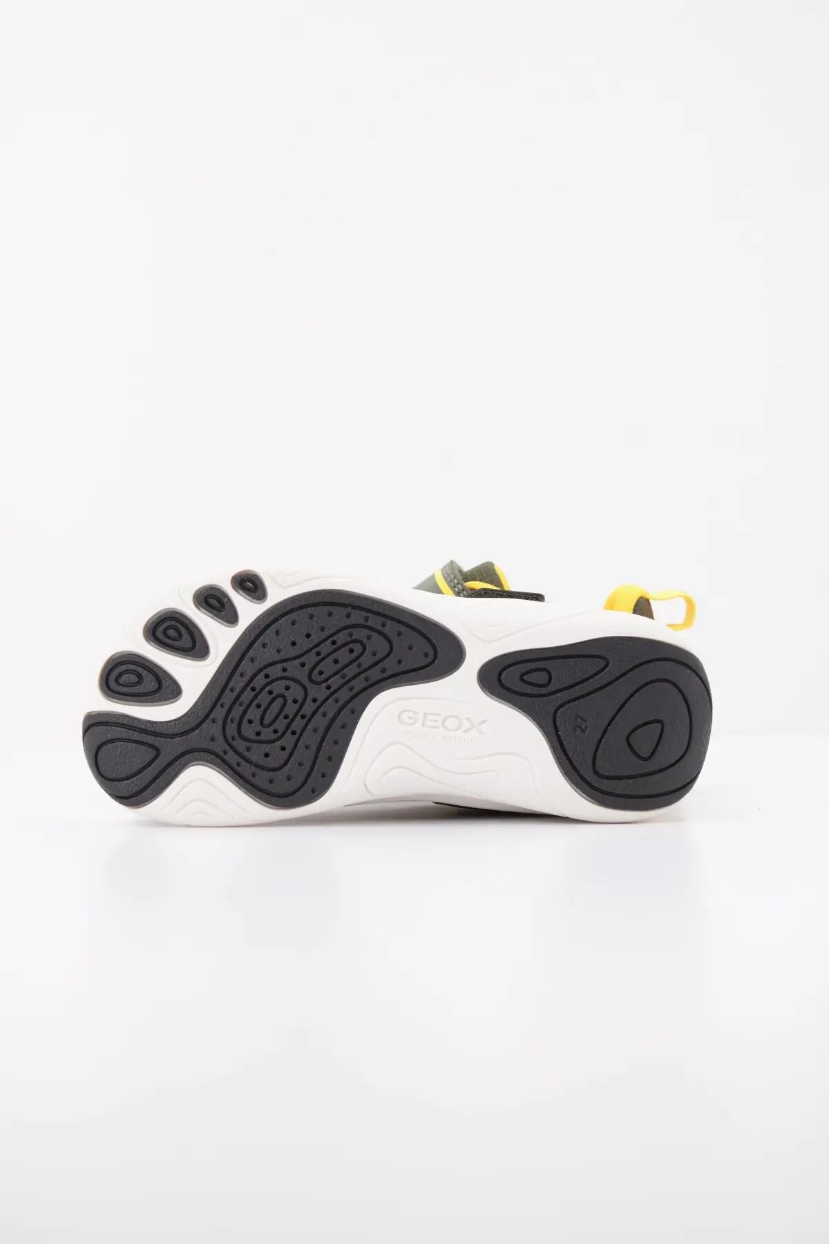 Buty GEOX ZAPATILLA Geox J668JA 0FU54 J Zielony 5/5