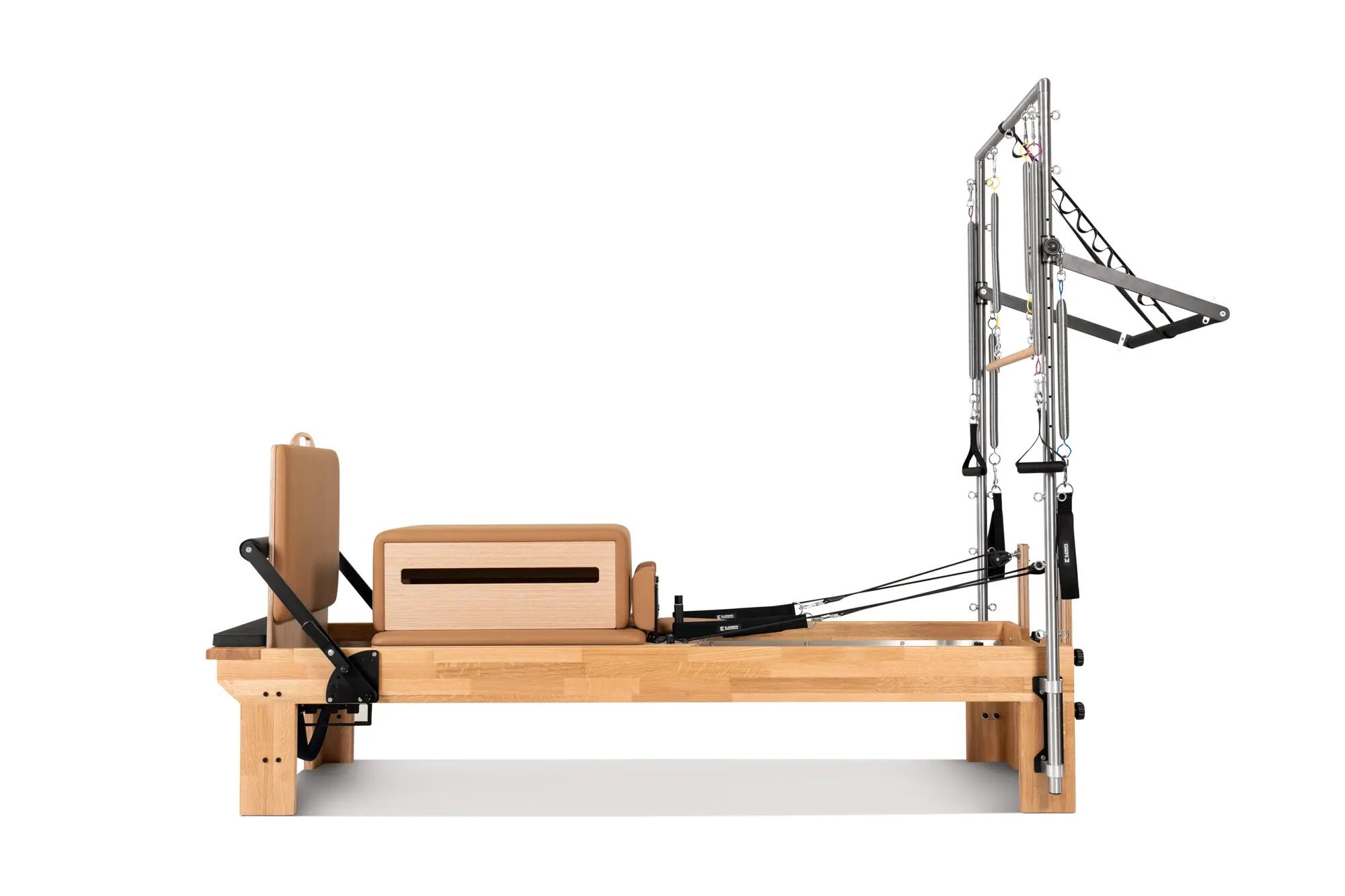 Pilates Reformer Tower de Infinity Pilates Madera de Roble Beige Galaxy 2/5