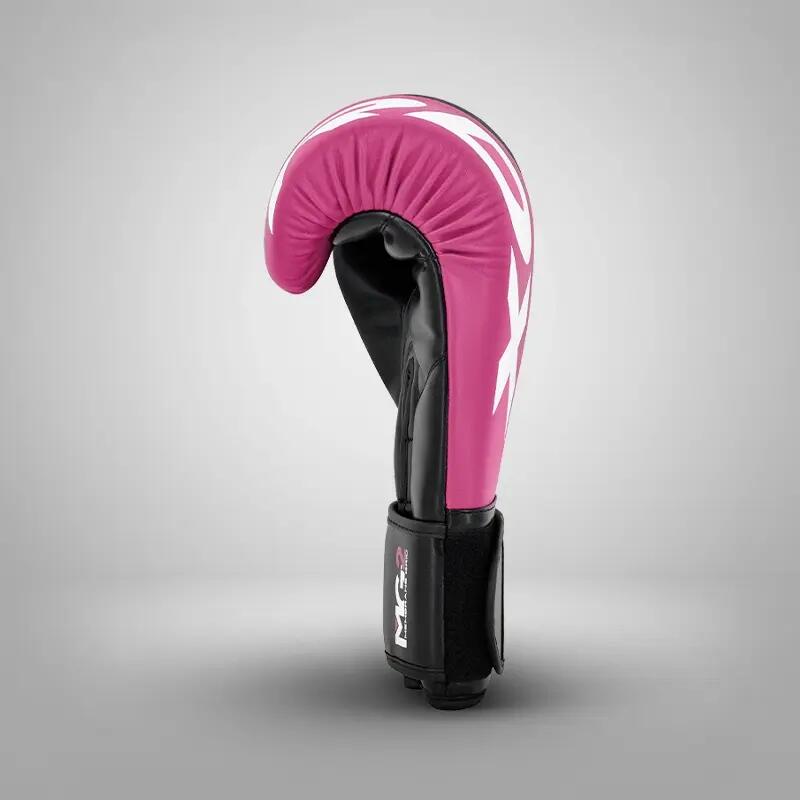 Boxhandschuhe Rex F4 – Rosa/Schwarz – 8oz 5/8