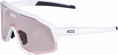 Unisex koo demos photochromic white goggles