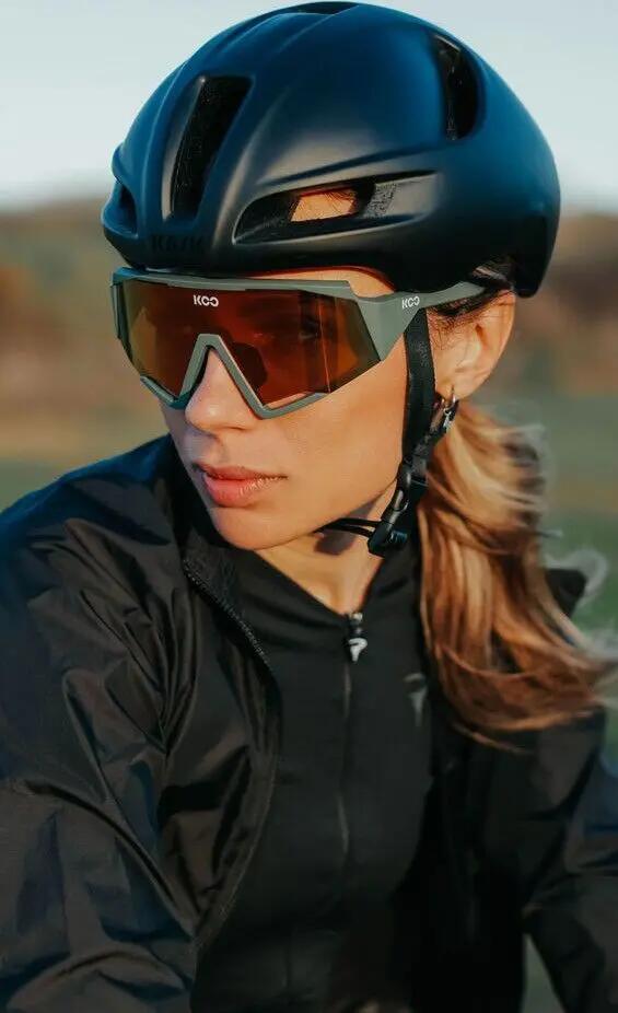 Lunettes KOO Spectro Vert Matt/Orange Mirror 4/4