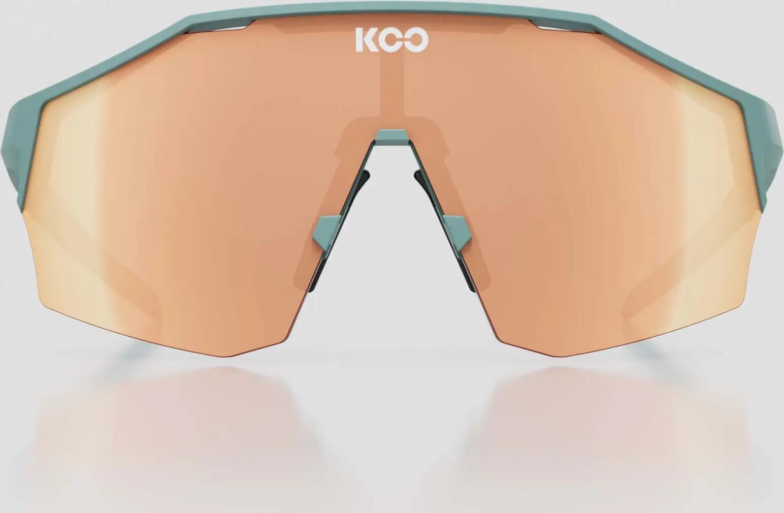 Koo Alibi Harbour Blue Matt/Copper Mirror Brille 3/4