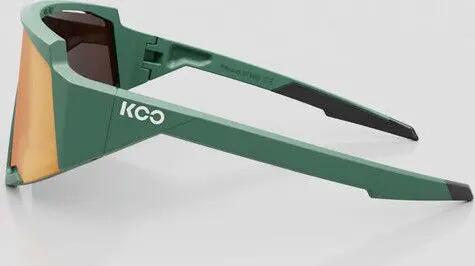 Lunettes KOO Spectro Vert Matt/Orange Mirror 3/4