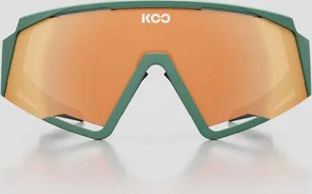Lunettes KOO Spectro Vert Matt/Orange Mirror 2/4