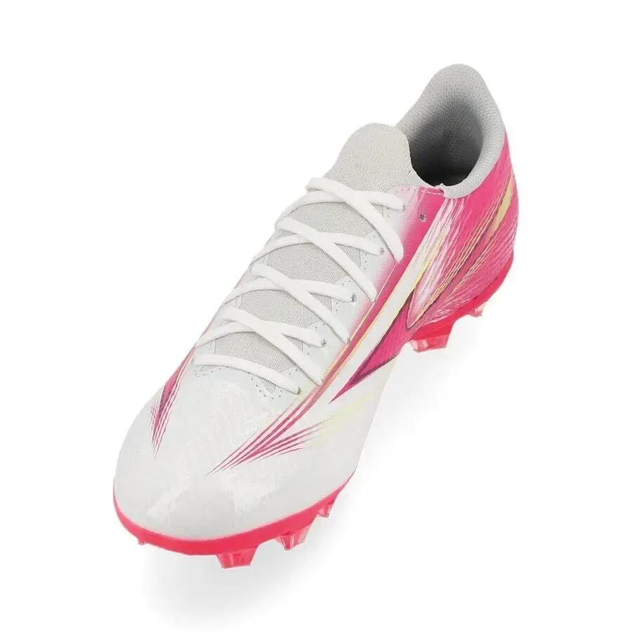 Chaussures de football Mizuno Alpha III Sélection FG Enfant Blanc/Violet Fuchsia 4/7