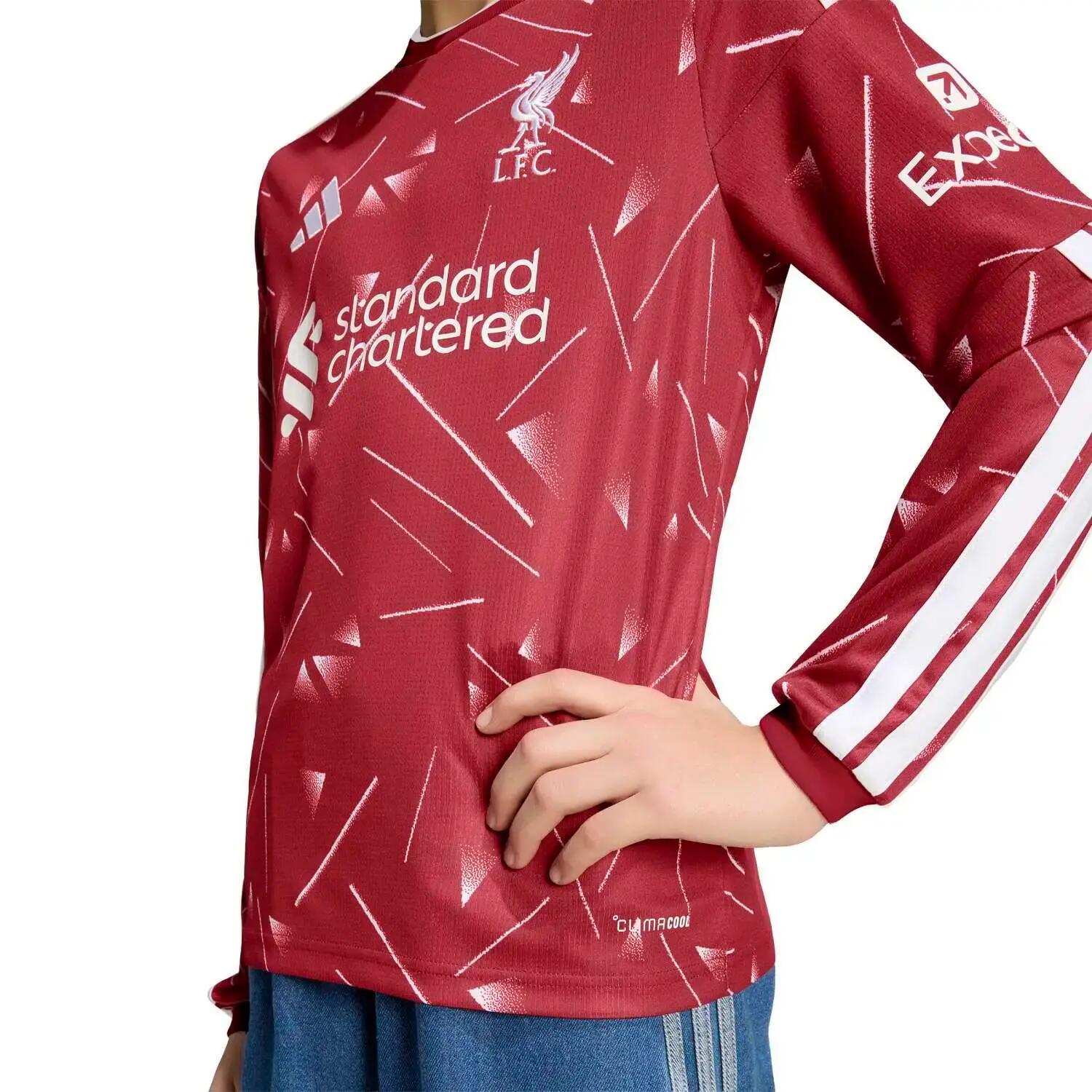 Liverpool FC 26/27 Thuisshirt met Lange Mouwen Kids 7/7