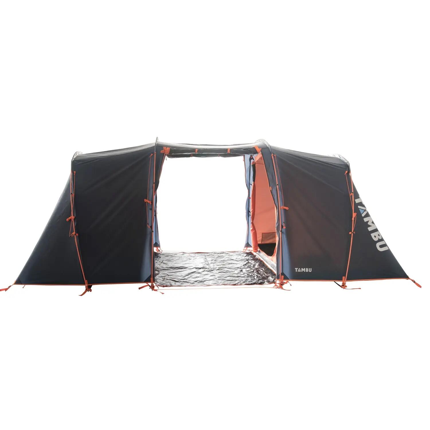 Tenda a tunnel Vis-à-Vis per 4 persone campeggio Mandapa 9/11