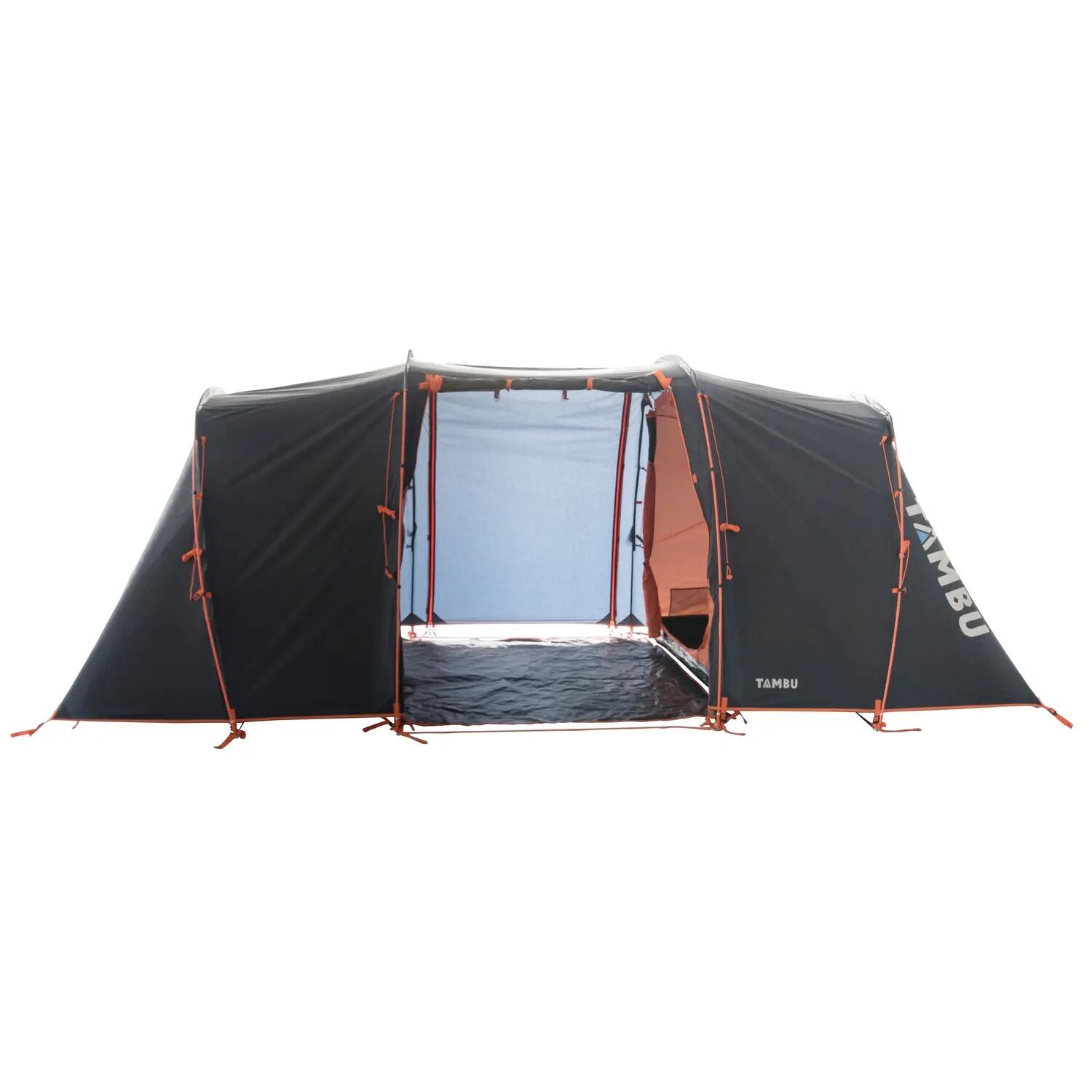 Tenda a tunnel Vis-à-Vis per 4 persone campeggio Mandapa 10/11
