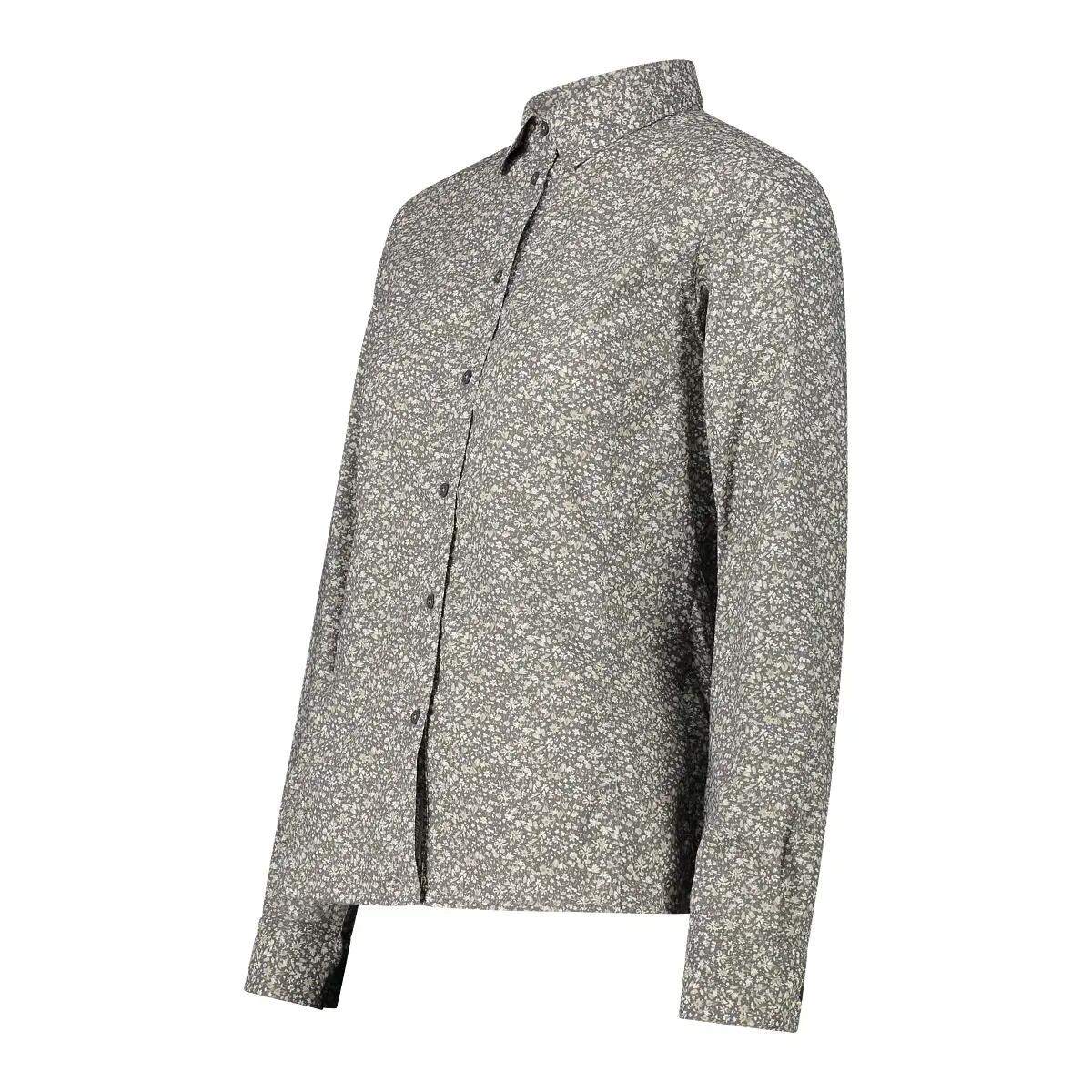 Chemise manches longues avec imprimé géométrique femme CMP 3/3