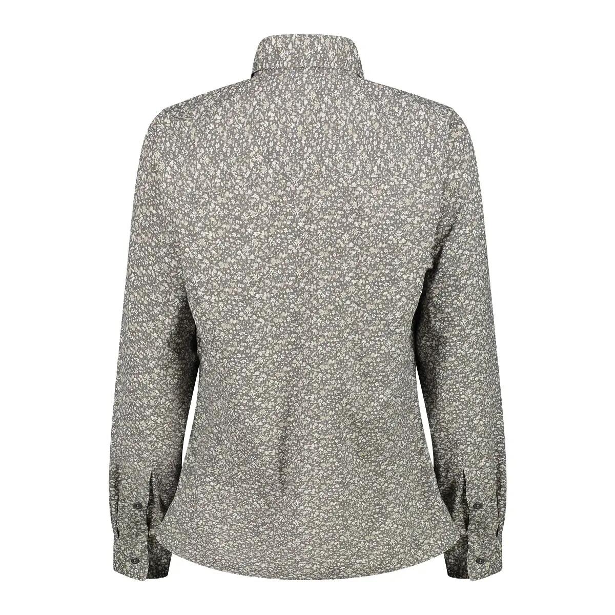 Chemise manches longues avec imprimé géométrique femme CMP 2/3