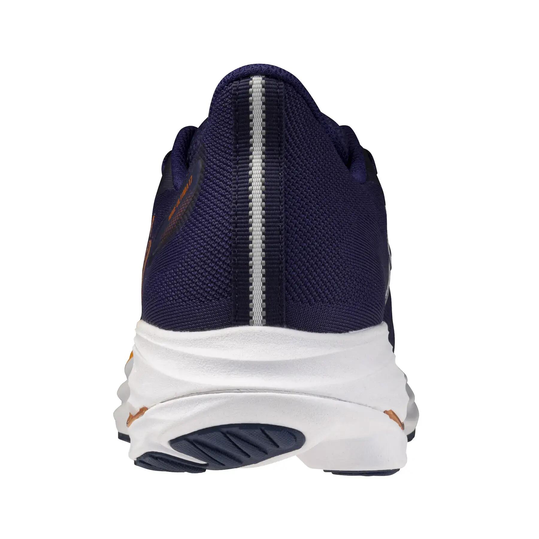 Scarpe - running - donna - wave ultima 17 - ammortizzazione - blu/arancione 4/5