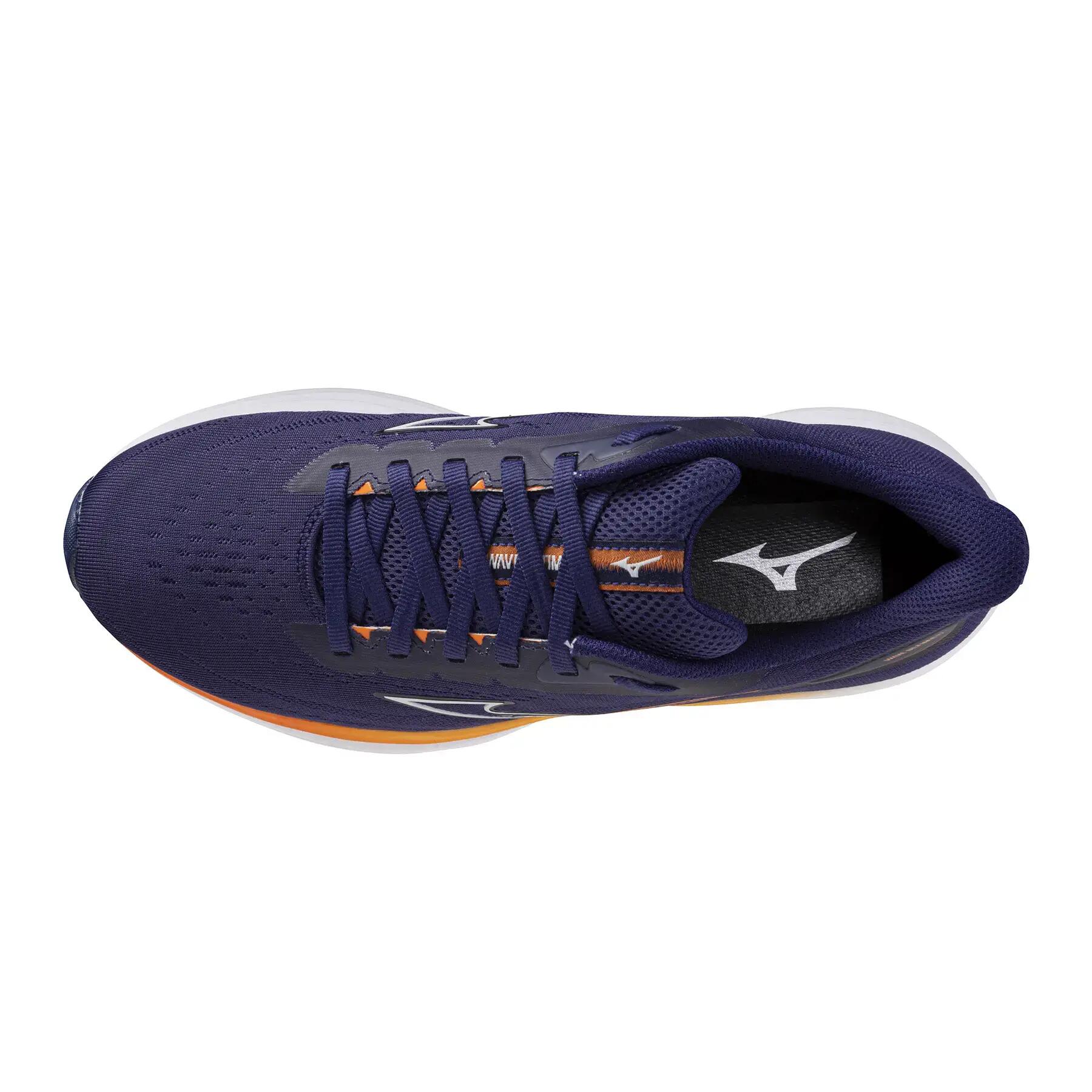 Scarpe - running - donna - wave ultima 17 - ammortizzazione - blu/arancione 3/5