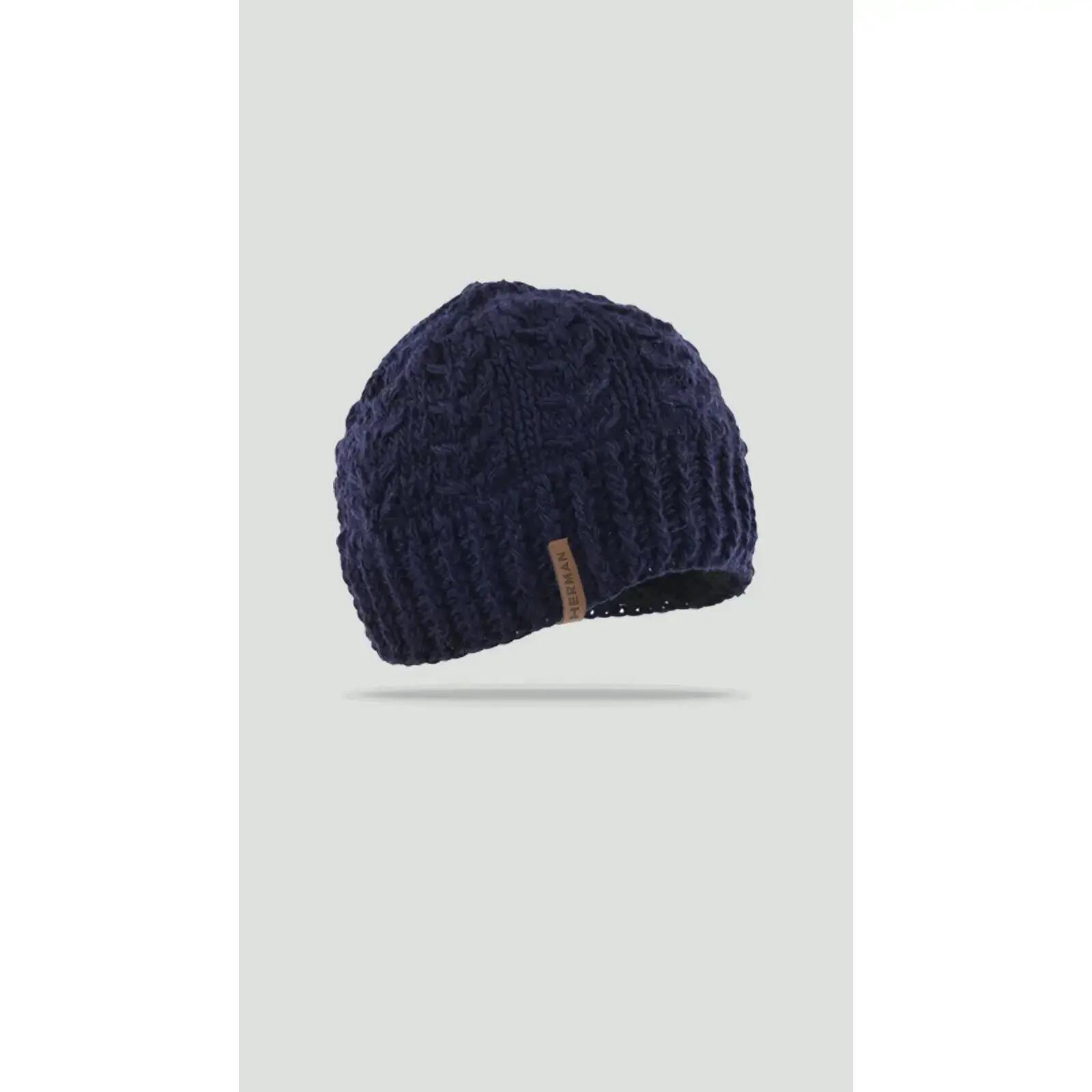 Bonnets et Bandeaux homme HERMAN Justin 8170 - Noir 2/2