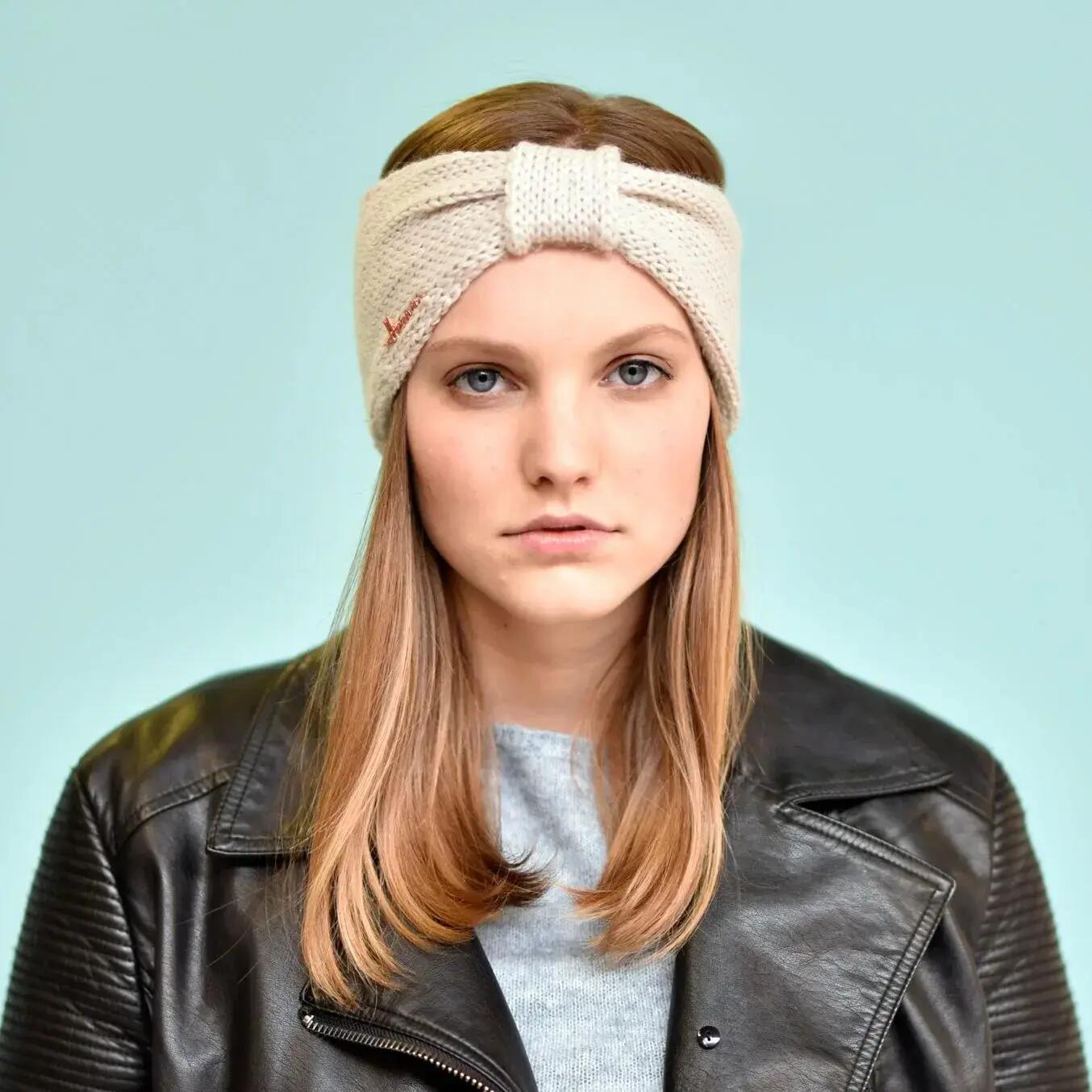 Bonnet Bandeau Herman Maggy 8621-Beige 2/3