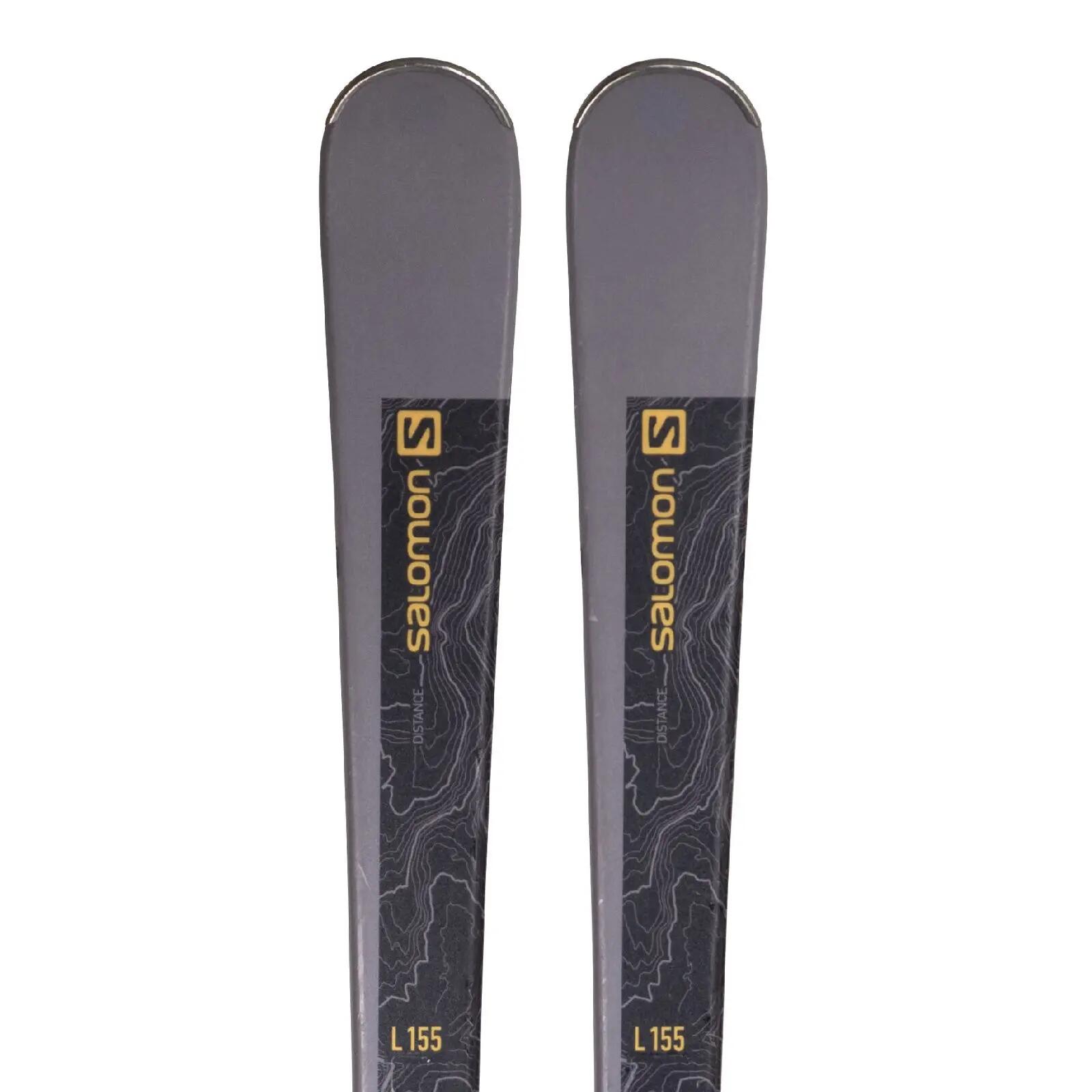 TWEEDEHANDS - Gebruikte Ski Salomon Distance 72 + Bindingen 1/4