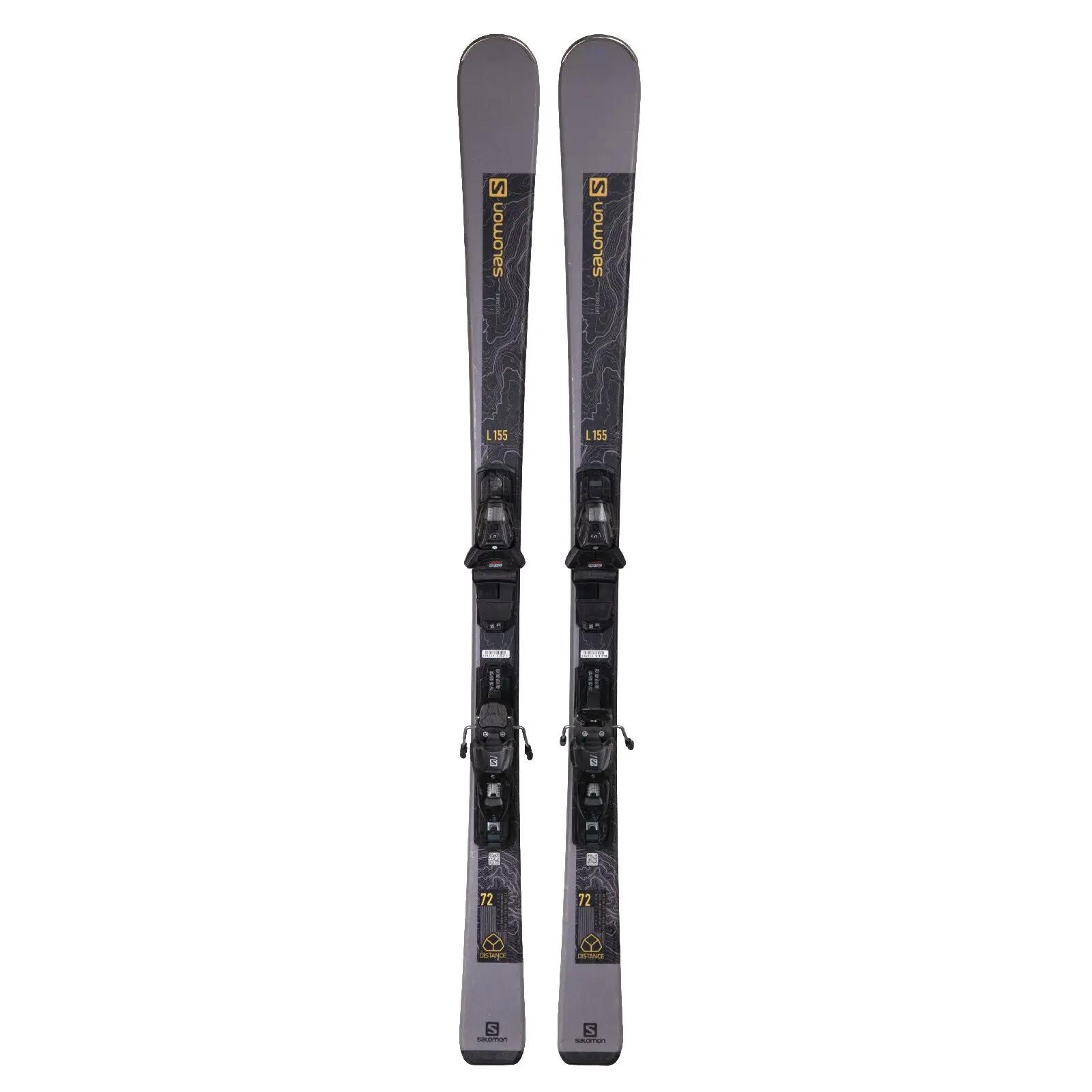 TWEEDEHANDS - Gebruikte Ski Salomon Distance 72 + Bindingen 2/4