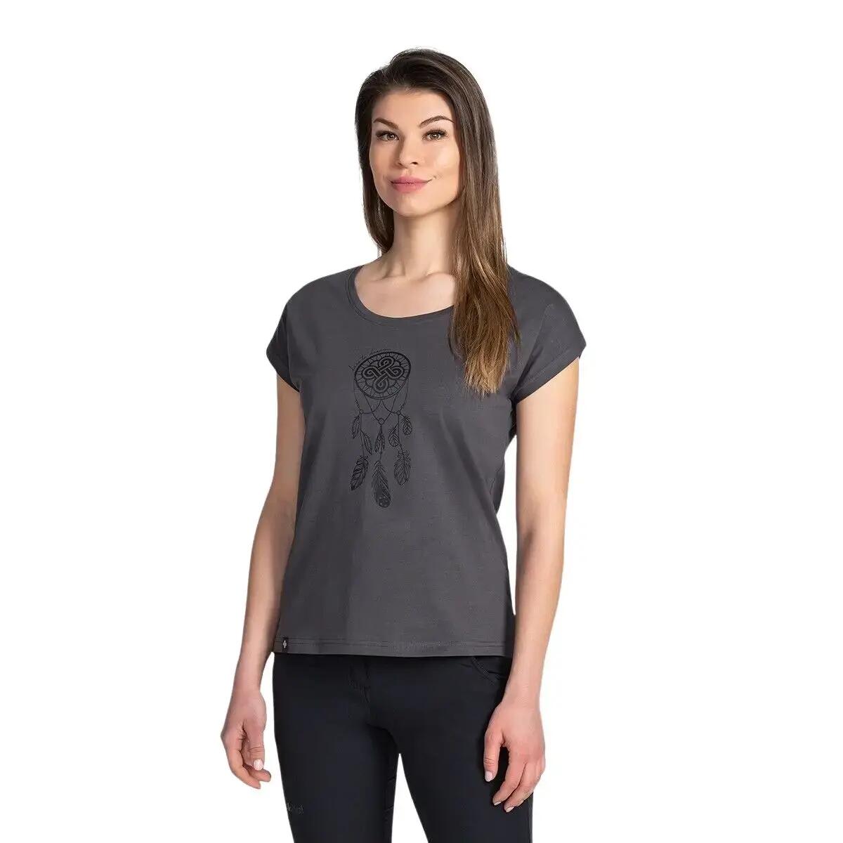 Tricou din bumbac pentru femei Kilpi ROANE-W