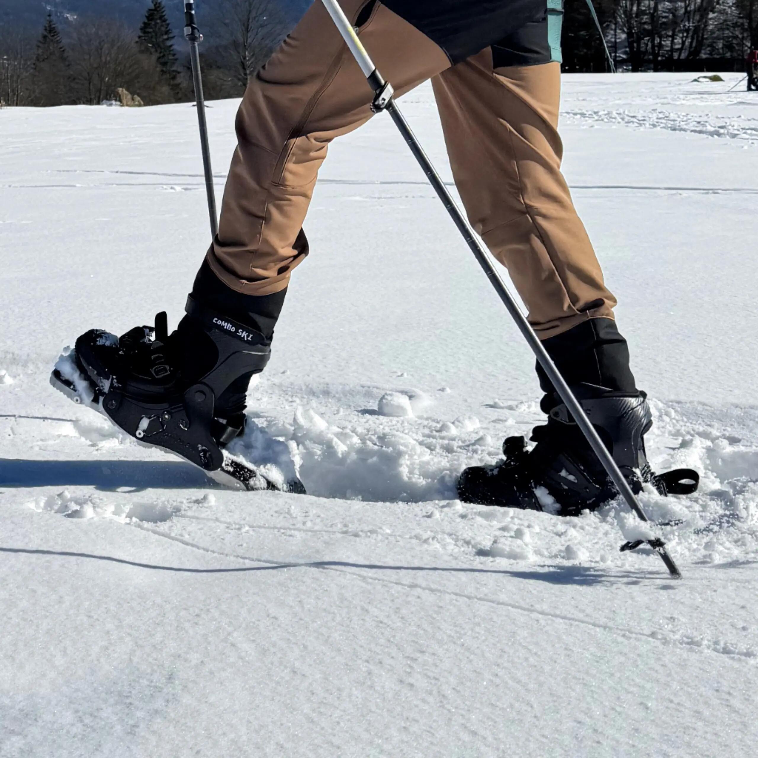 2en1 Combinaison de Raquettes, Mini-Skis et Ice Spikes 7/16