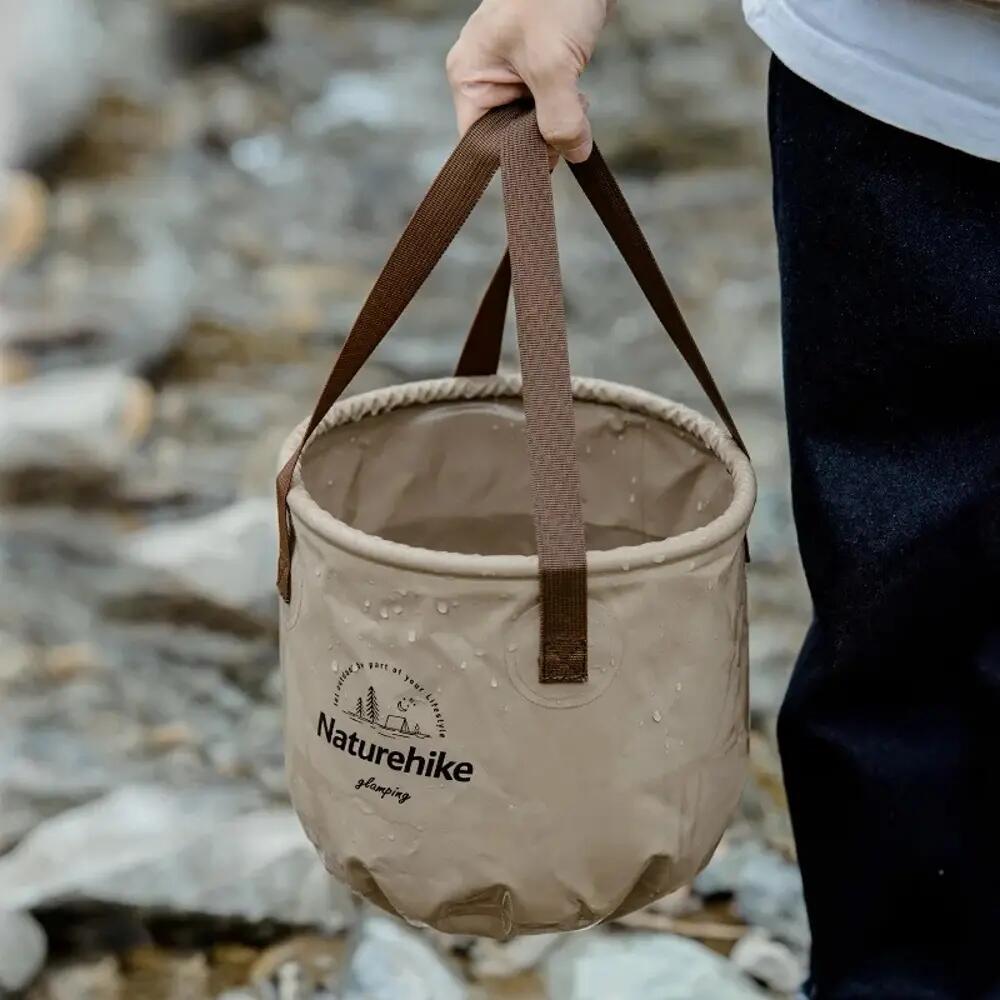 Récipient pliable Naturehike pour le rangement et la lessive, 10 l 2/3