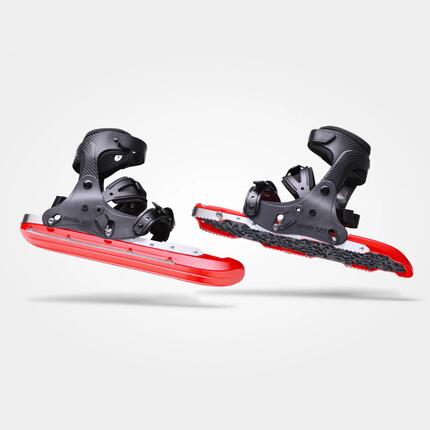2en1 Combinaison de Raquettes, Mini-Skis et Ice Spikes