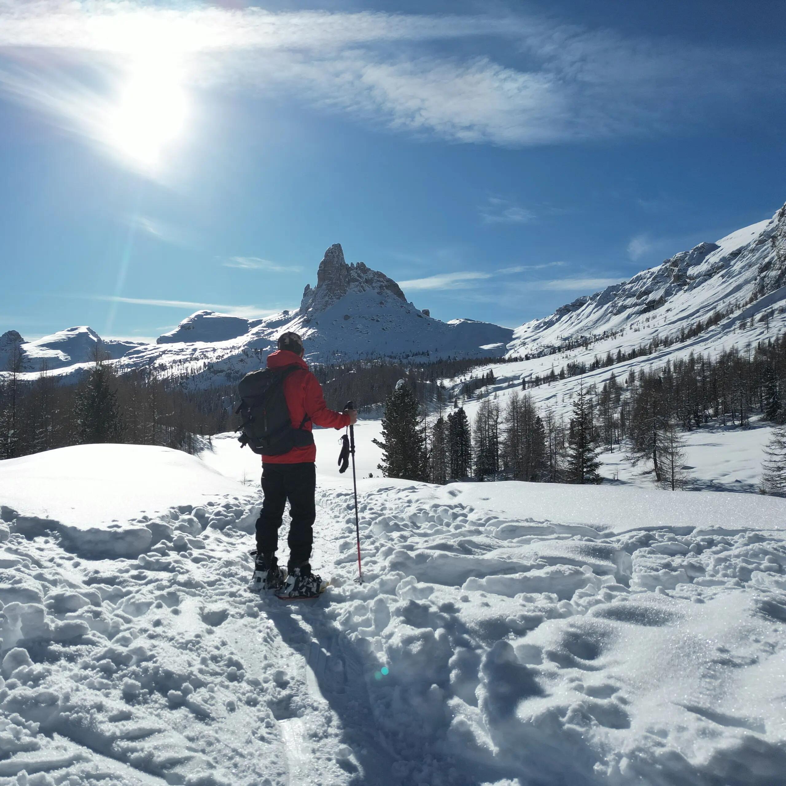 2en1 Combinaison de Raquettes, Mini-Skis et Ice Spikes 9/16